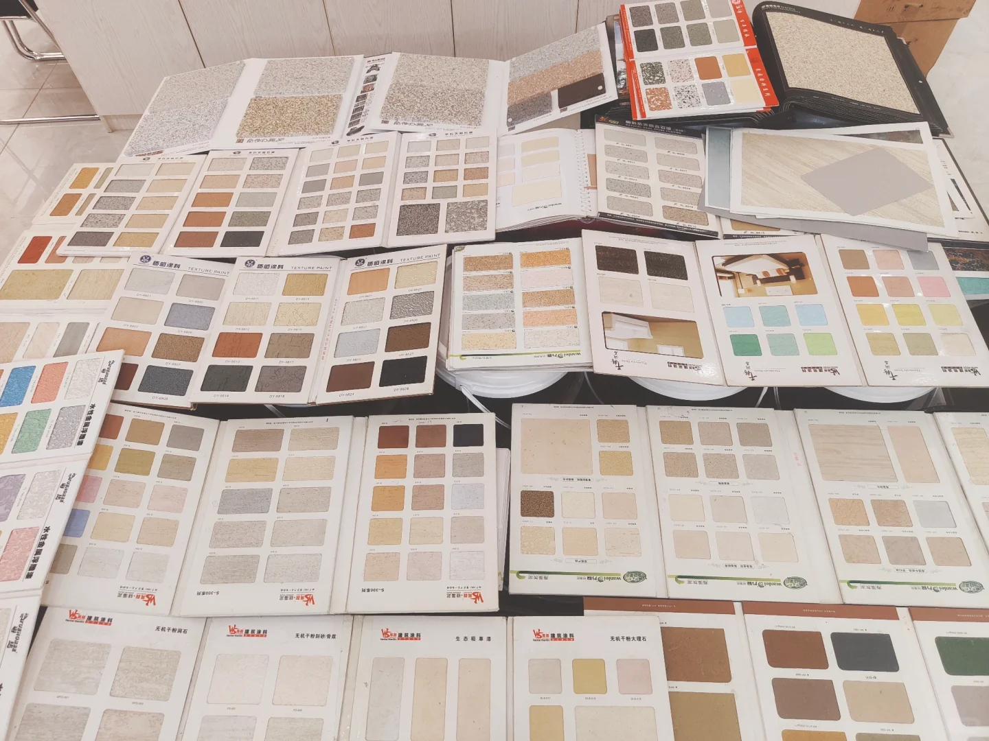 环境设计材料调研天津登发市场。