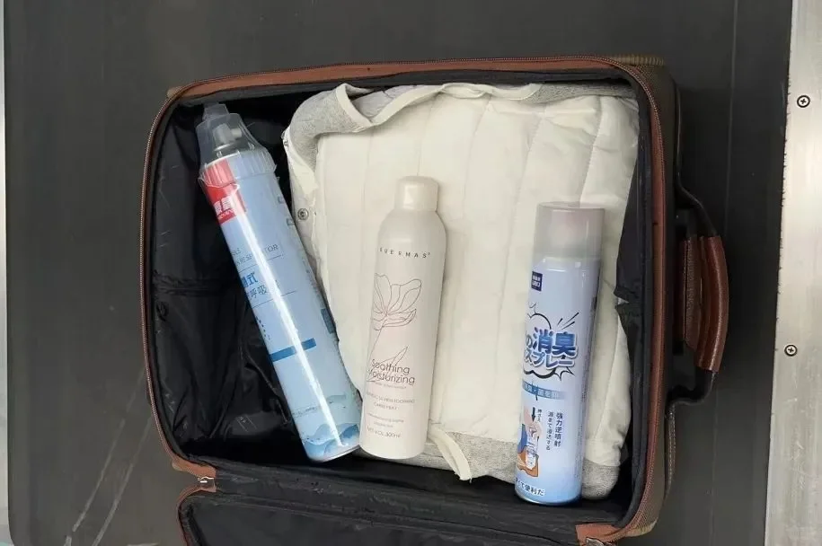 安检仪视角！行李箱里带了啥