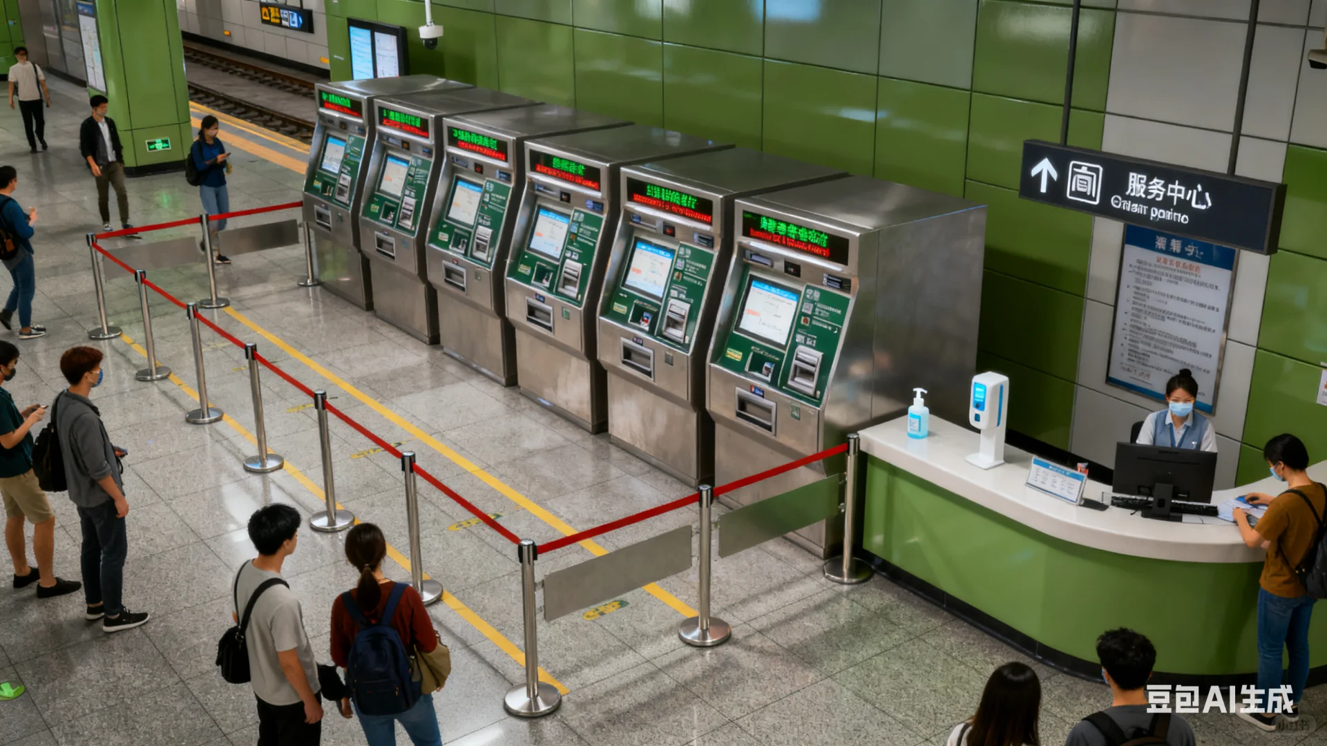 第一次知道，地铁内原来长这样。