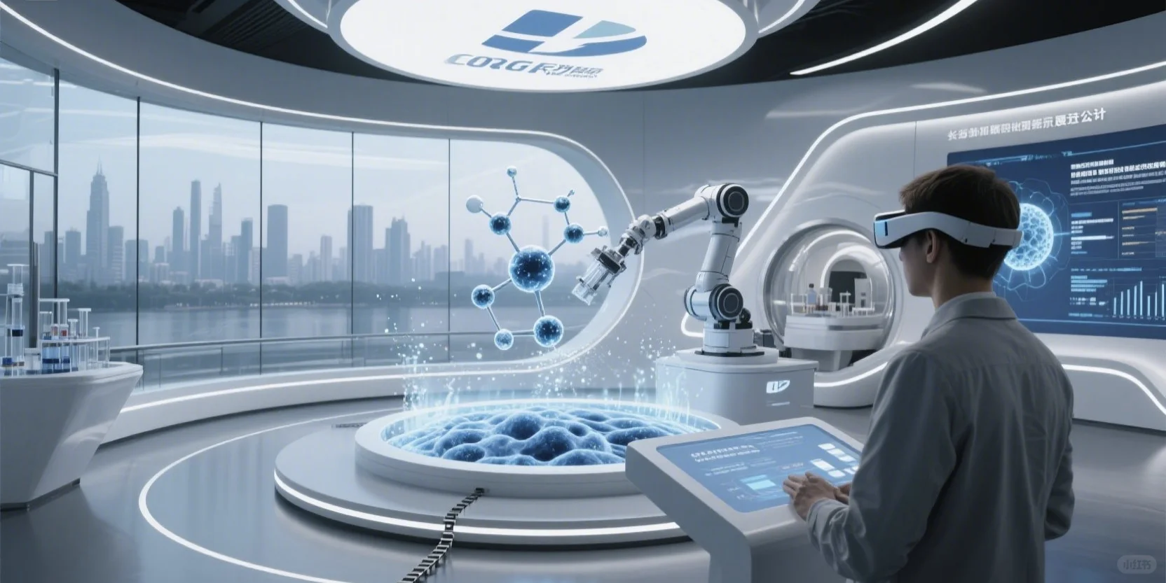 未来以来，智慧医疗展厅给你企业带来可视化