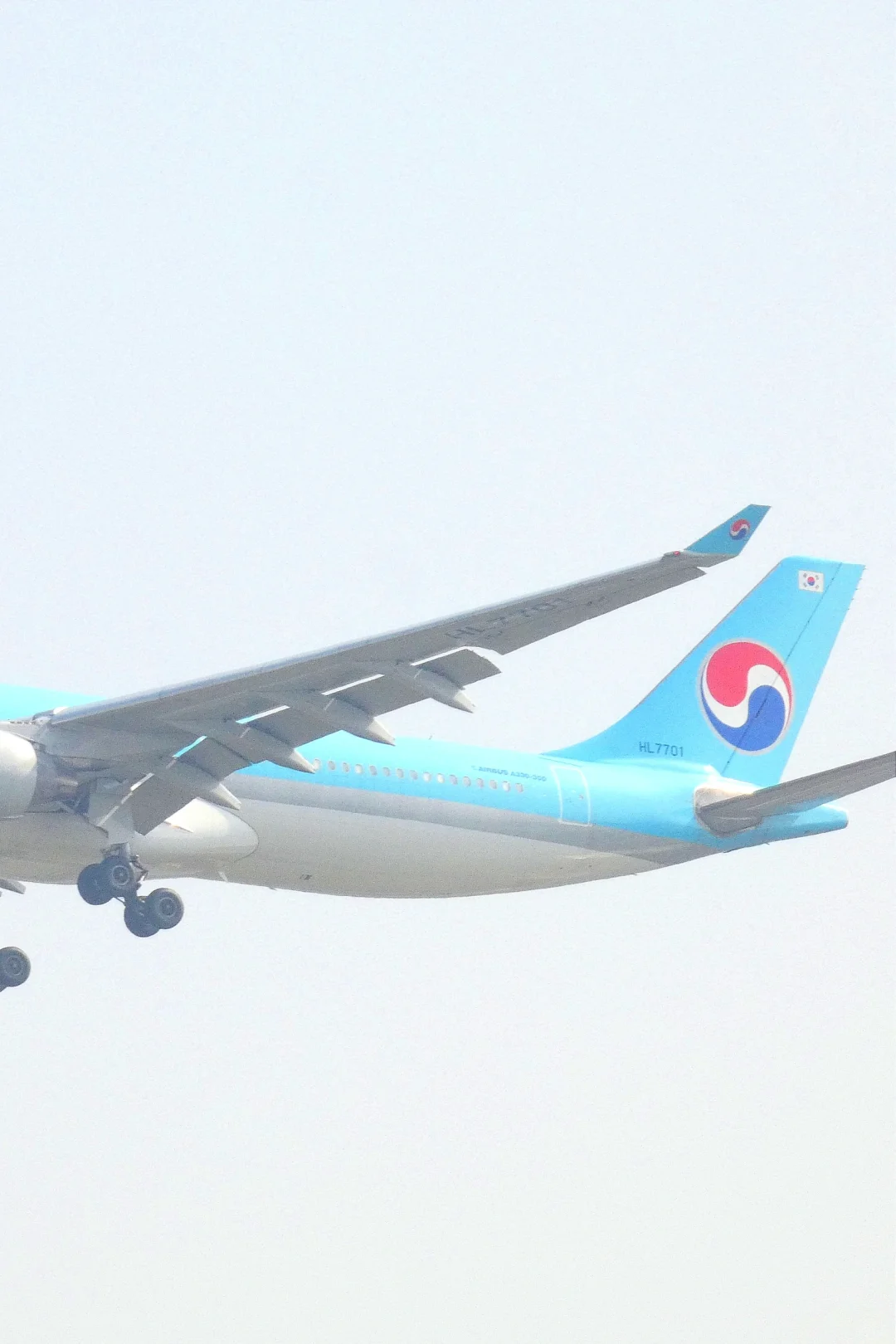 第一次拍到大韩的宽体飞机