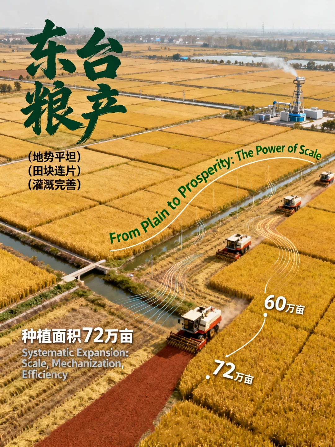 东台大米40年的丰收演变