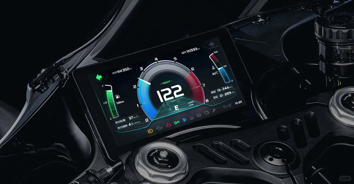 升仕全新仪表UI-科技主题1