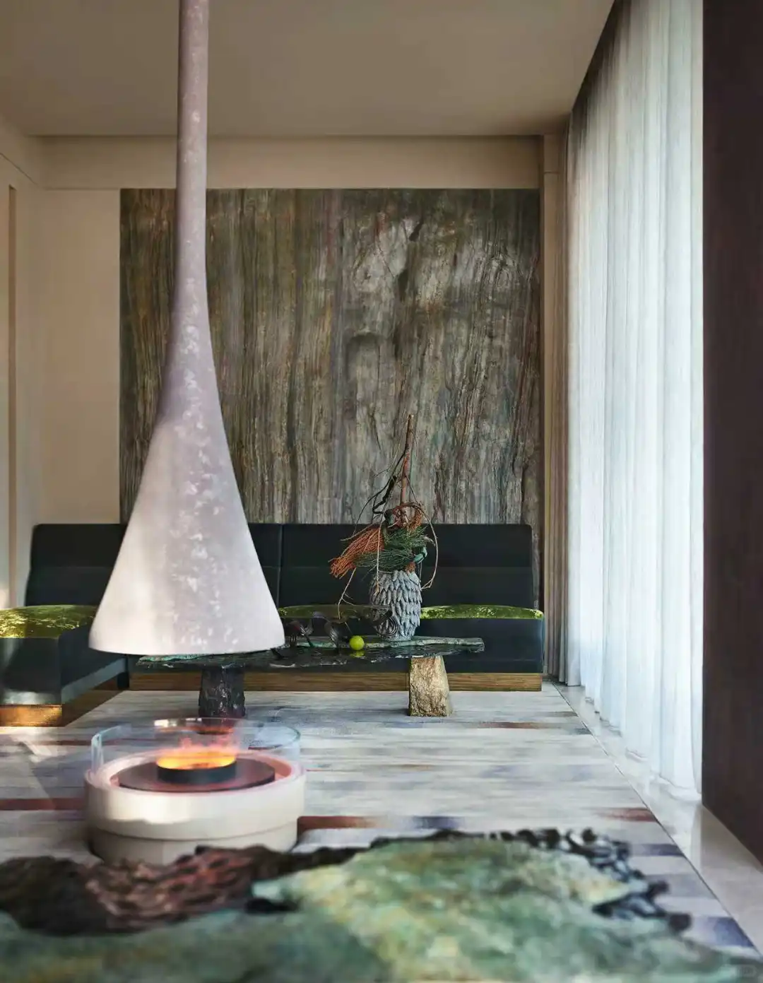 120㎡自然风与轻奢融合|艺术化家居新定义