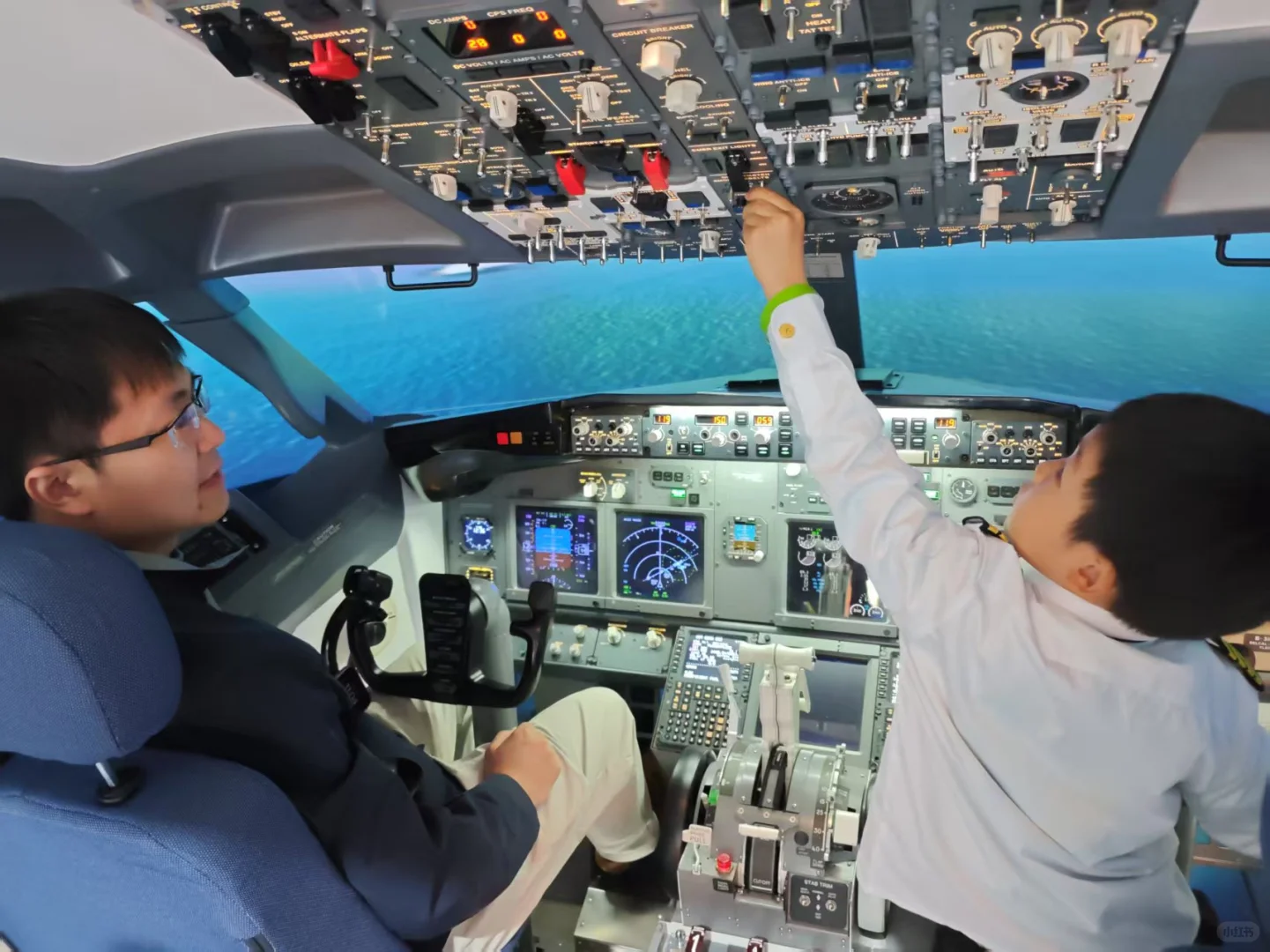 北京C919✈️｜模拟真实飞行体验