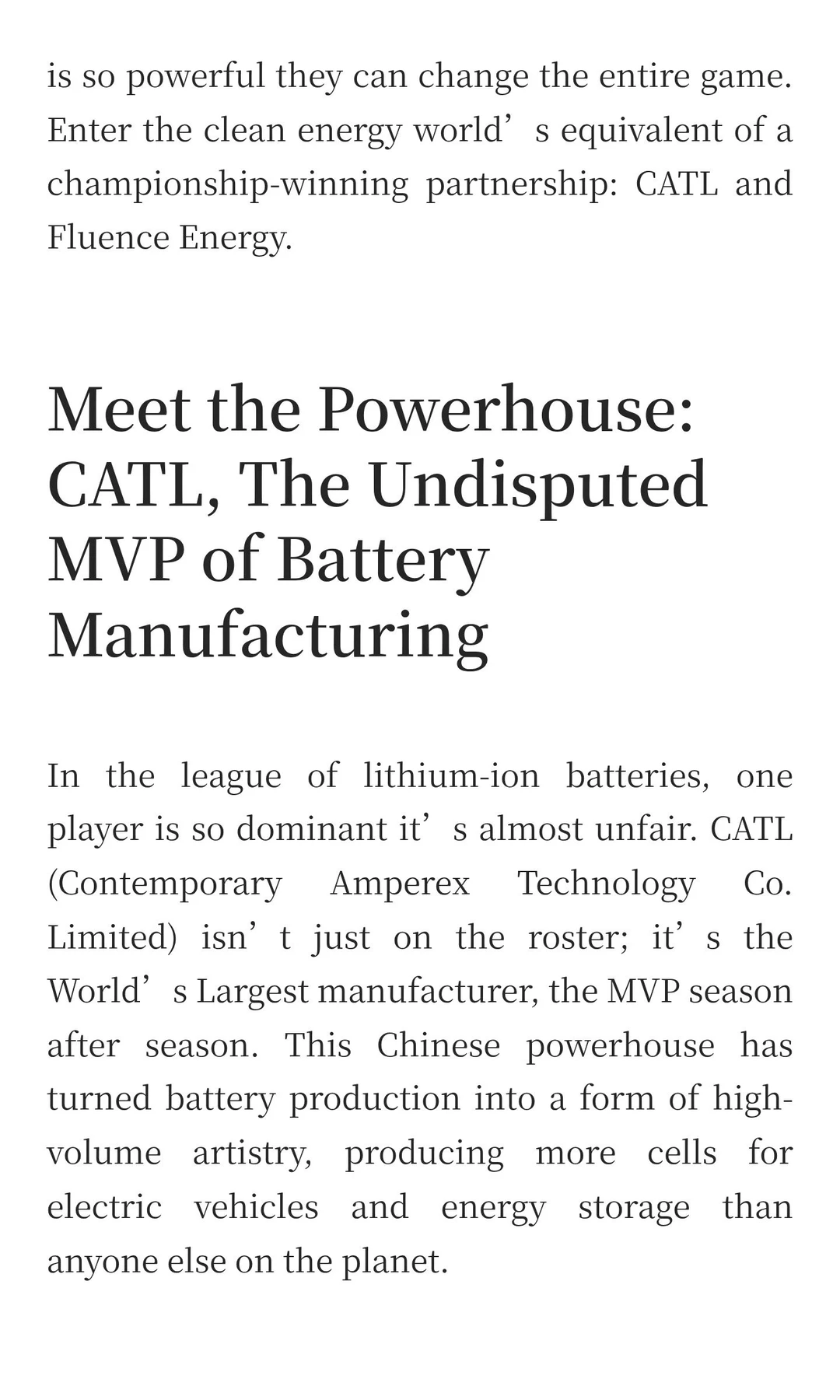 The Ultimate Power Play?