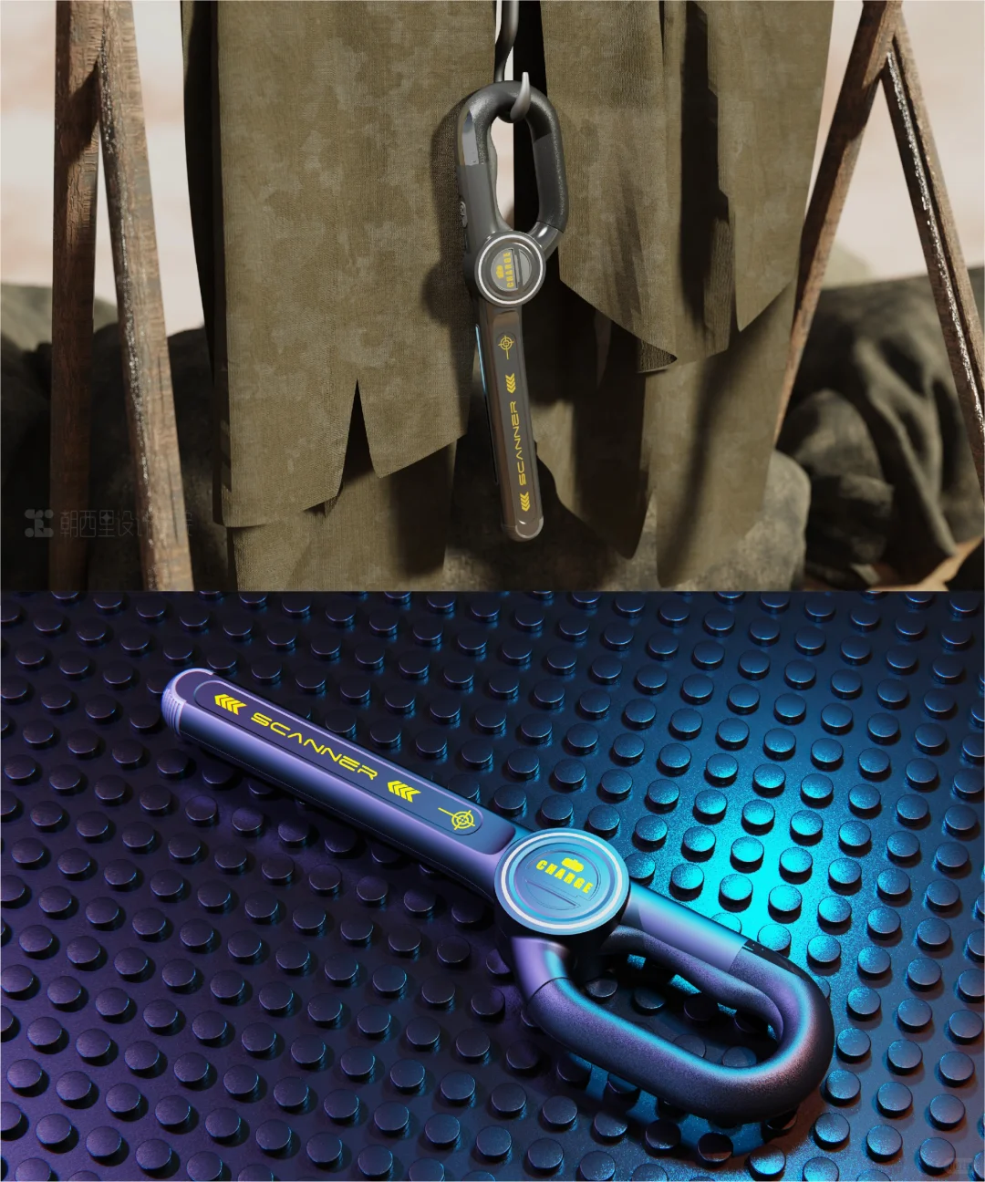 ??实战作品集赏析丨15安检仪设计