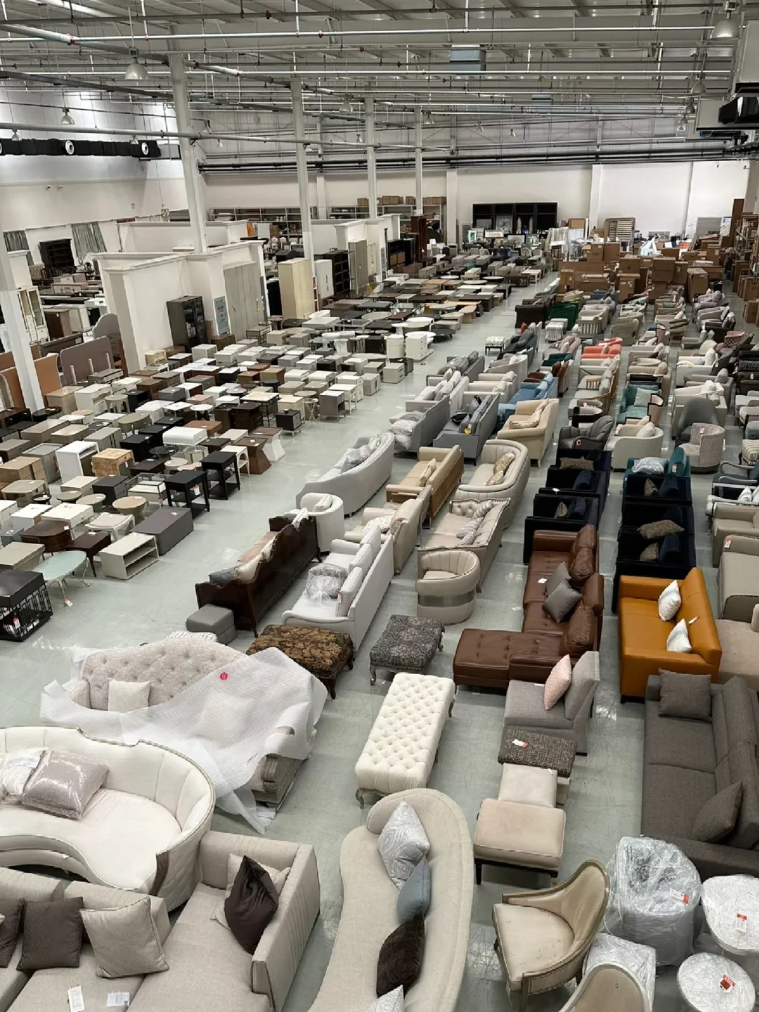逛了一天的家具厂！