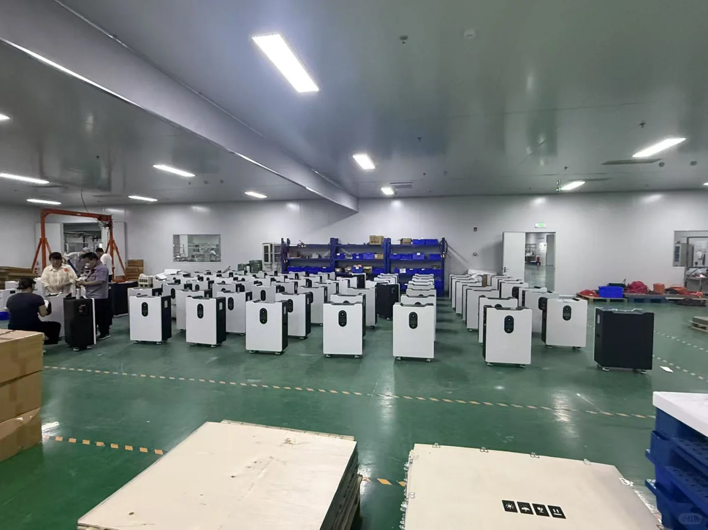 储能工厂实拍 大量现货供应