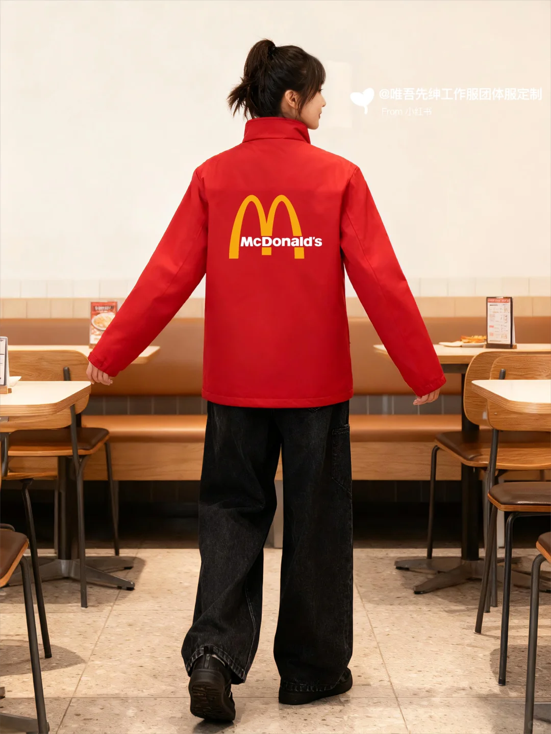 麦当劳秋冬餐饮工作服：温暖与格调双重奔赴