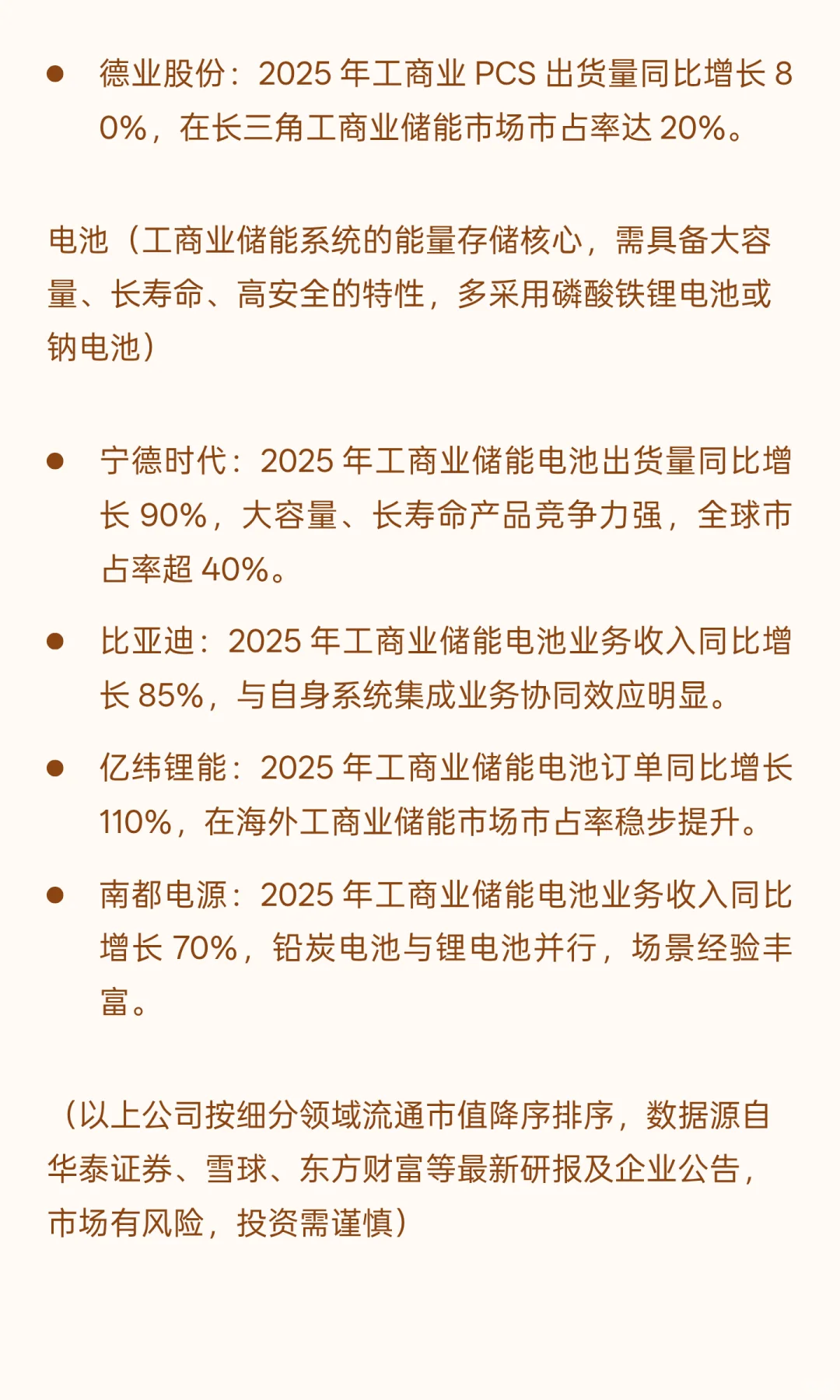 储能爆发，核心产业链梳理