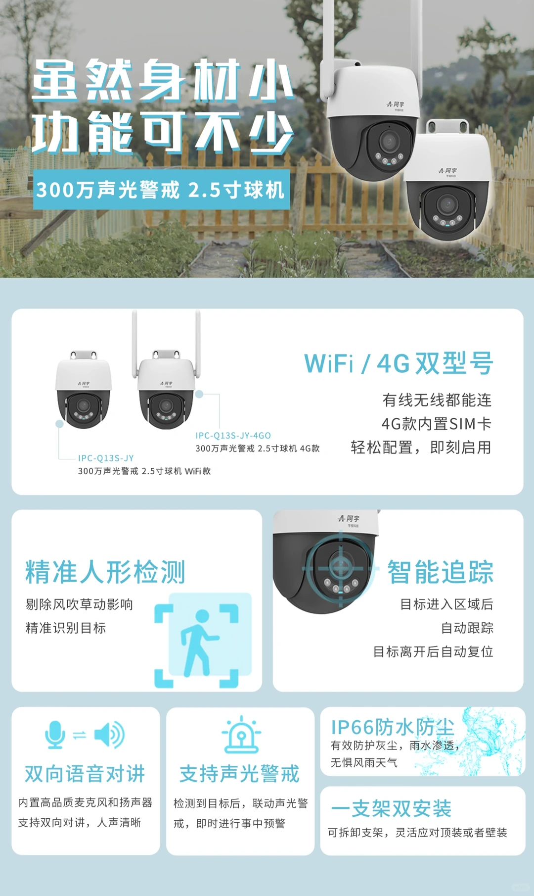 家庭/店铺必不可少的安防好物?