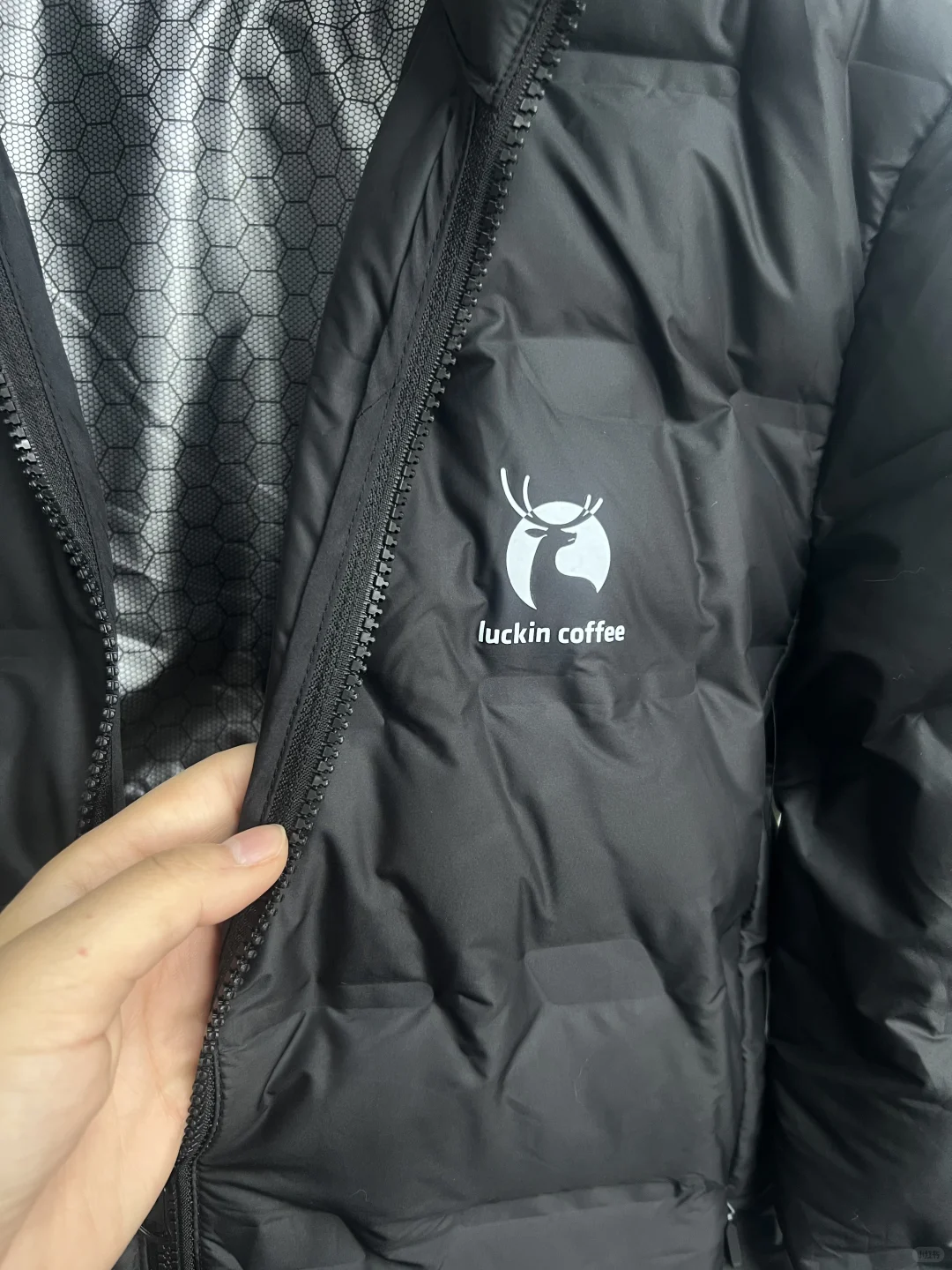 瑞幸冲锋衣工作服❤️温暖一整个冬天