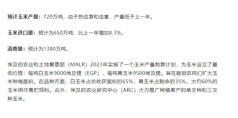 2023/24种植年度全球粮食与饲料市场评述