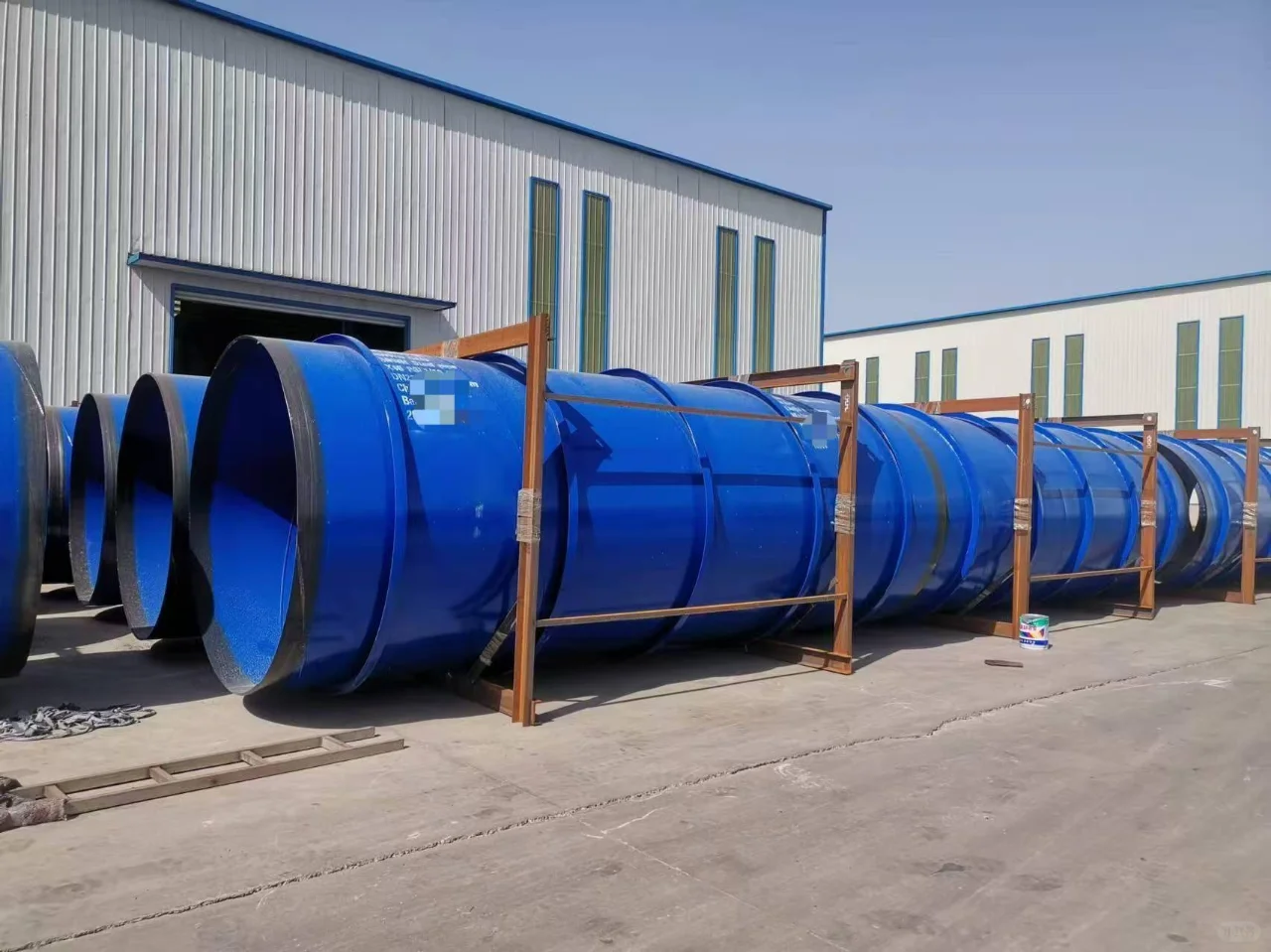 矿用双抗涂塑管道