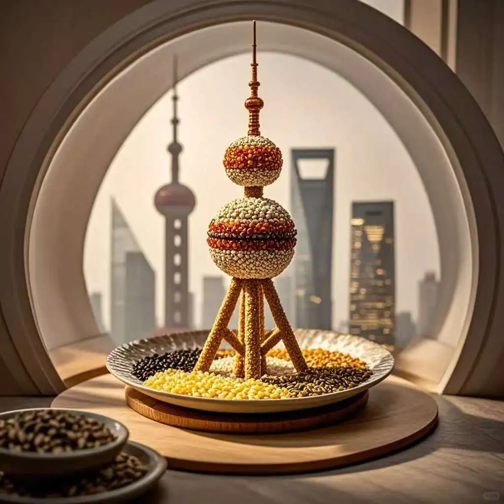 粒粒皆辛苦的粮食也可以很美丽