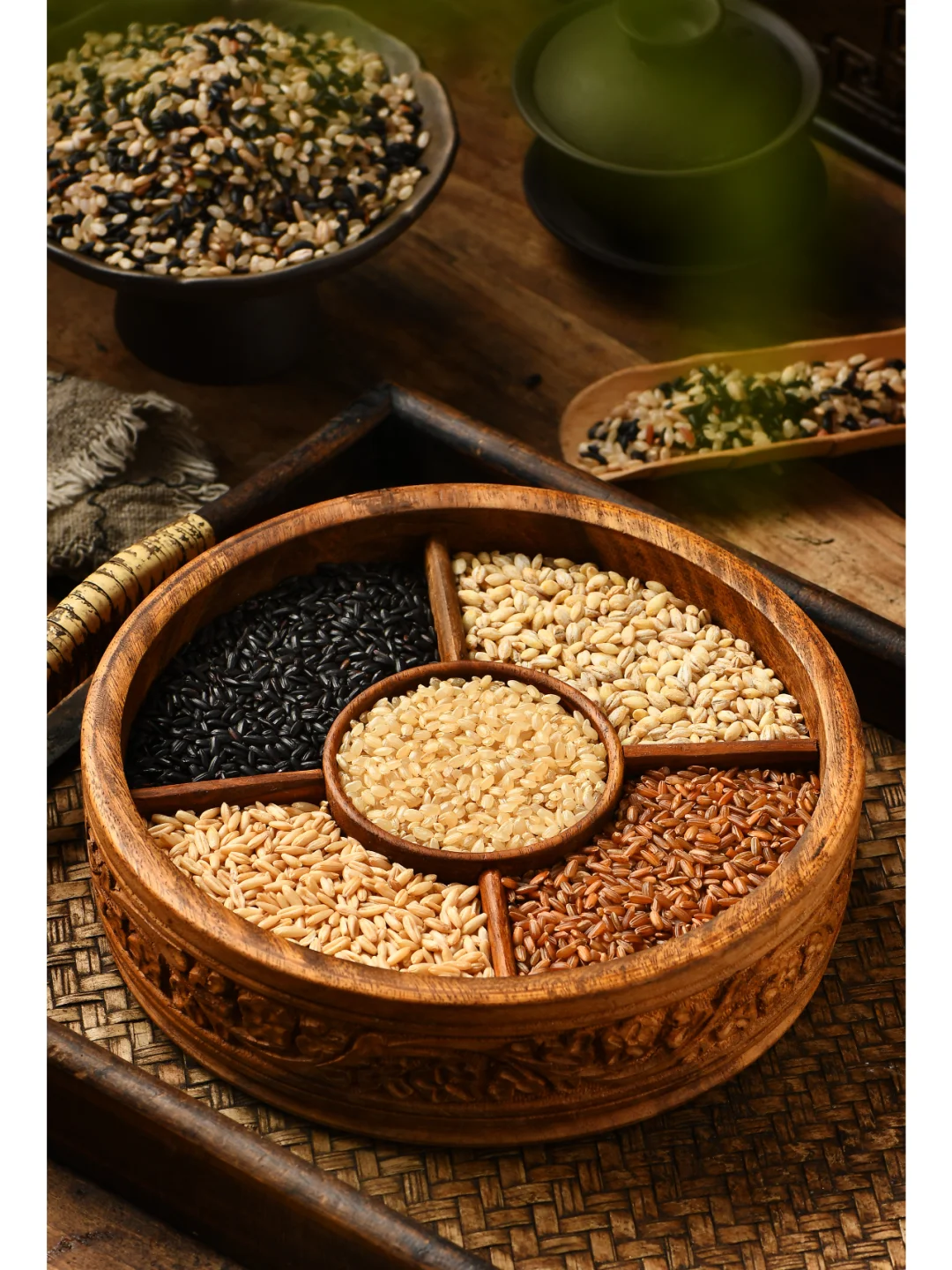 五色米拍摄 杂粮拍摄 喜欢古朴风的来拍照啦