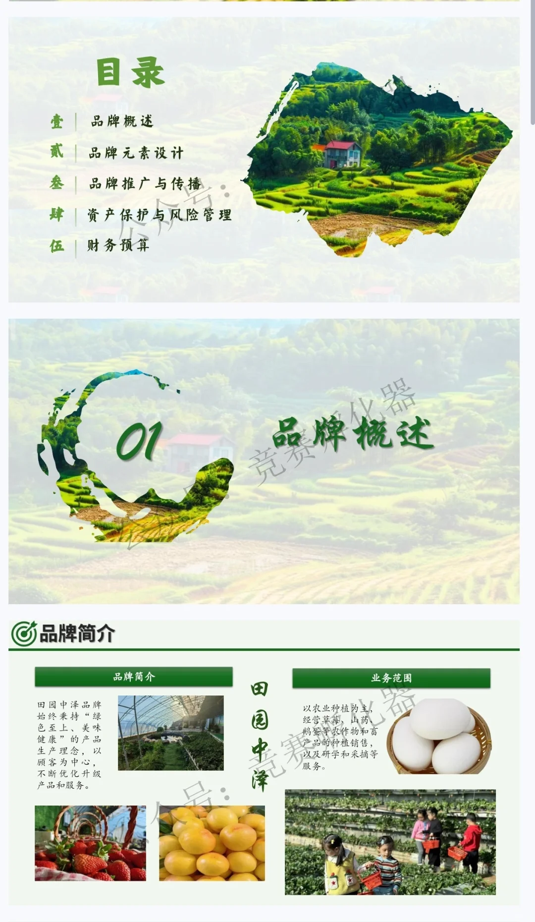 商挑品牌策划竞赛！农产品类