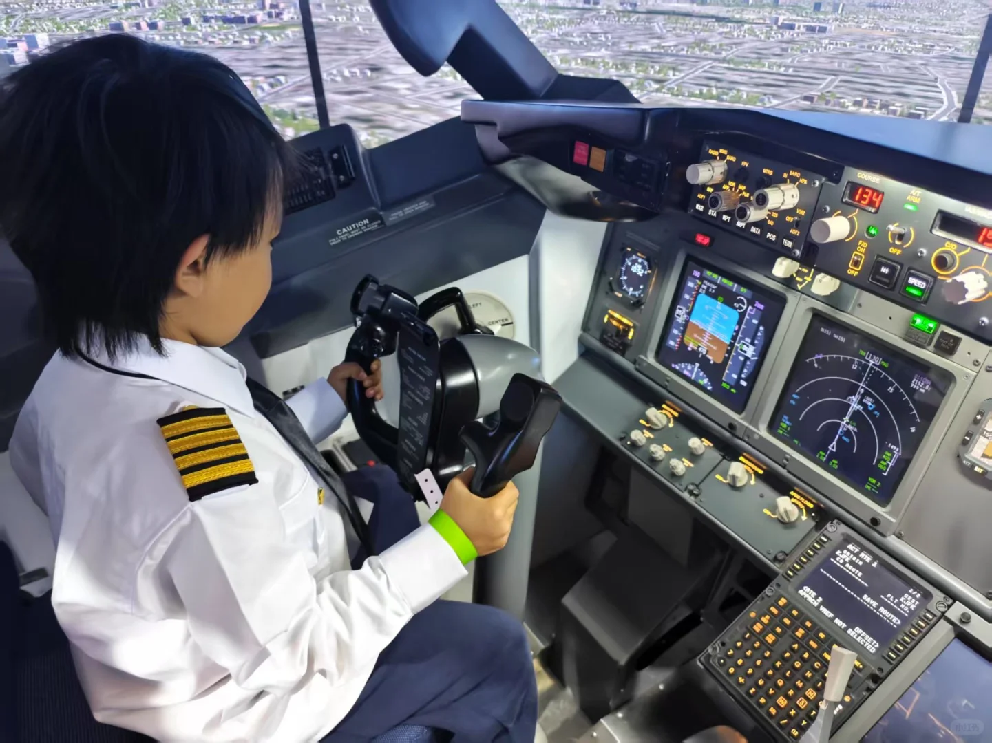 北京C919✈️｜模拟真实飞行体验