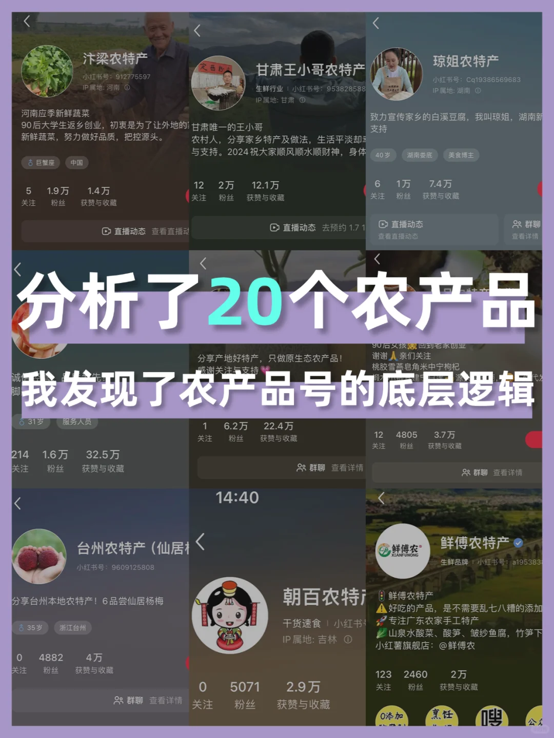 如何将自家农产品在小红书卖出去