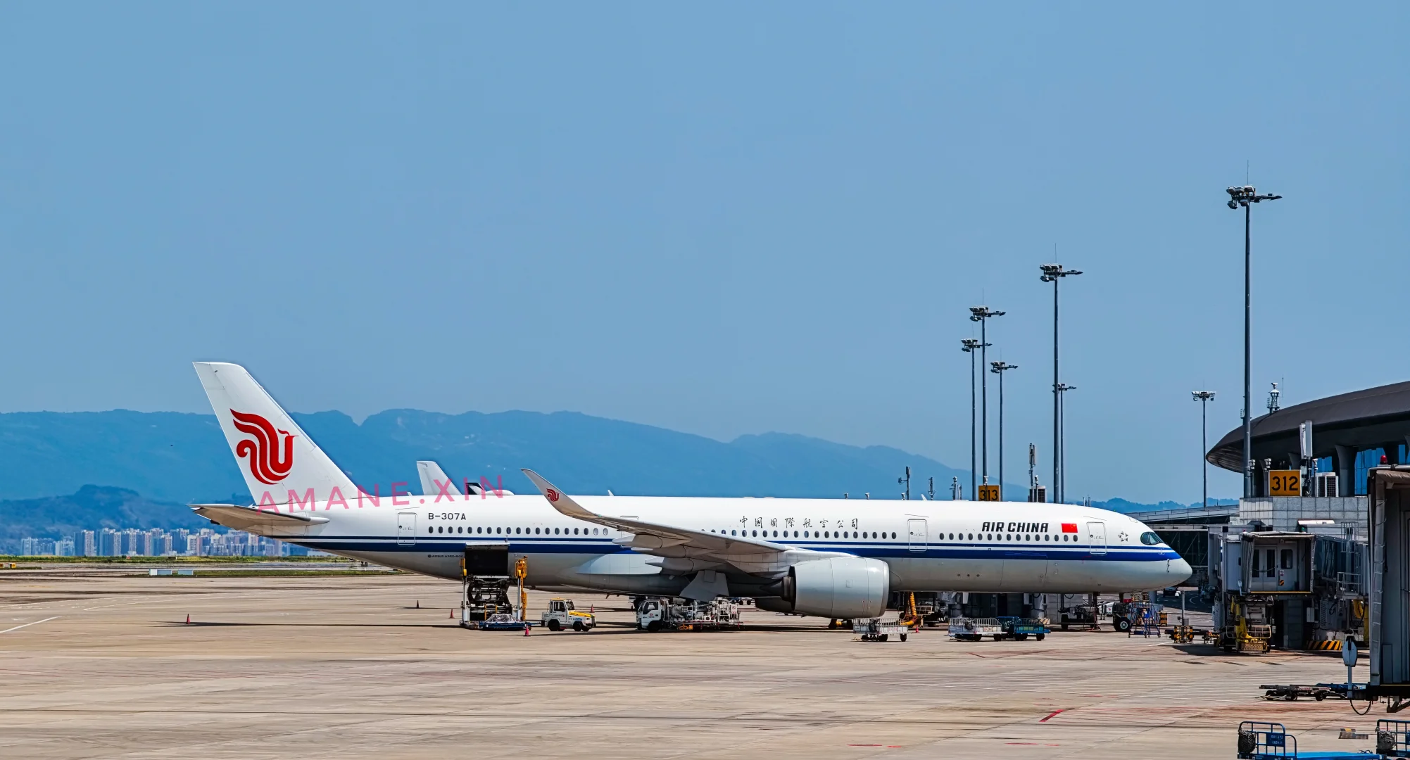 【日常拍机】国航空客双宽体 in CKG～