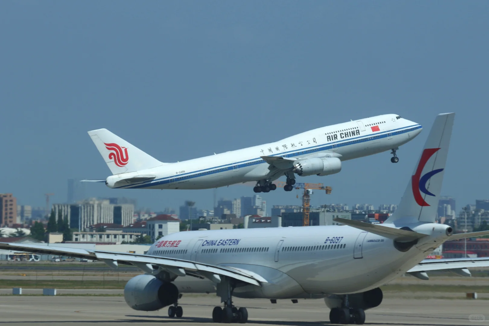 虹桥机场拍宽体