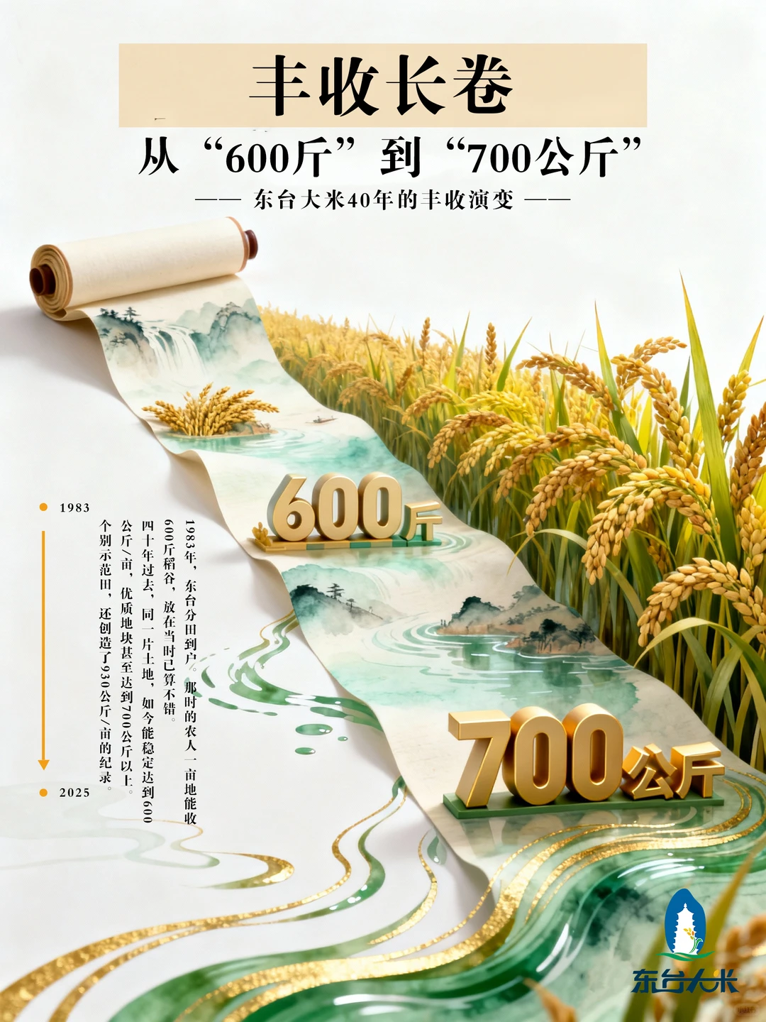 东台大米40年的丰收演变