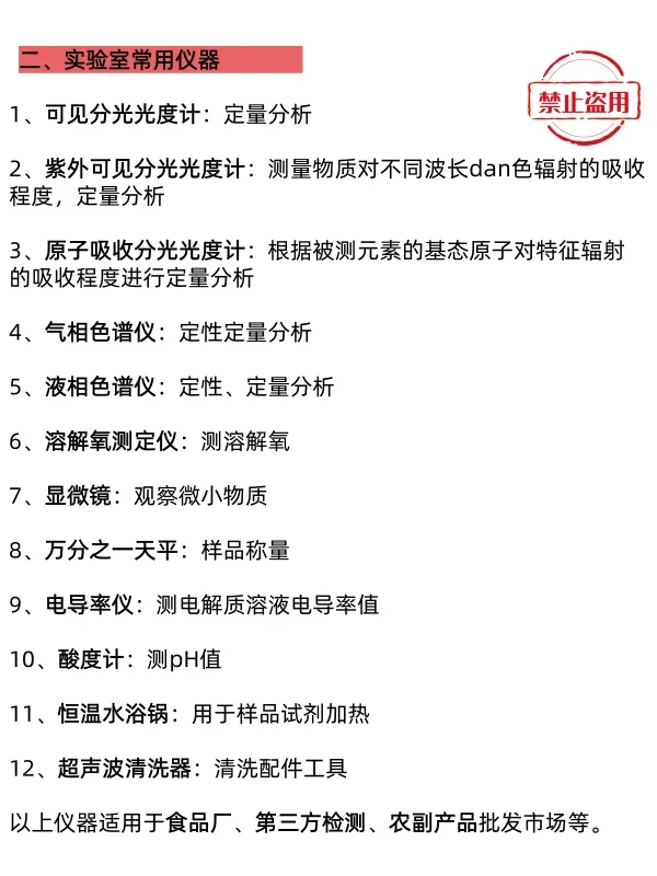 食品检测实验室，都有哪些火眼金睛的仪器？