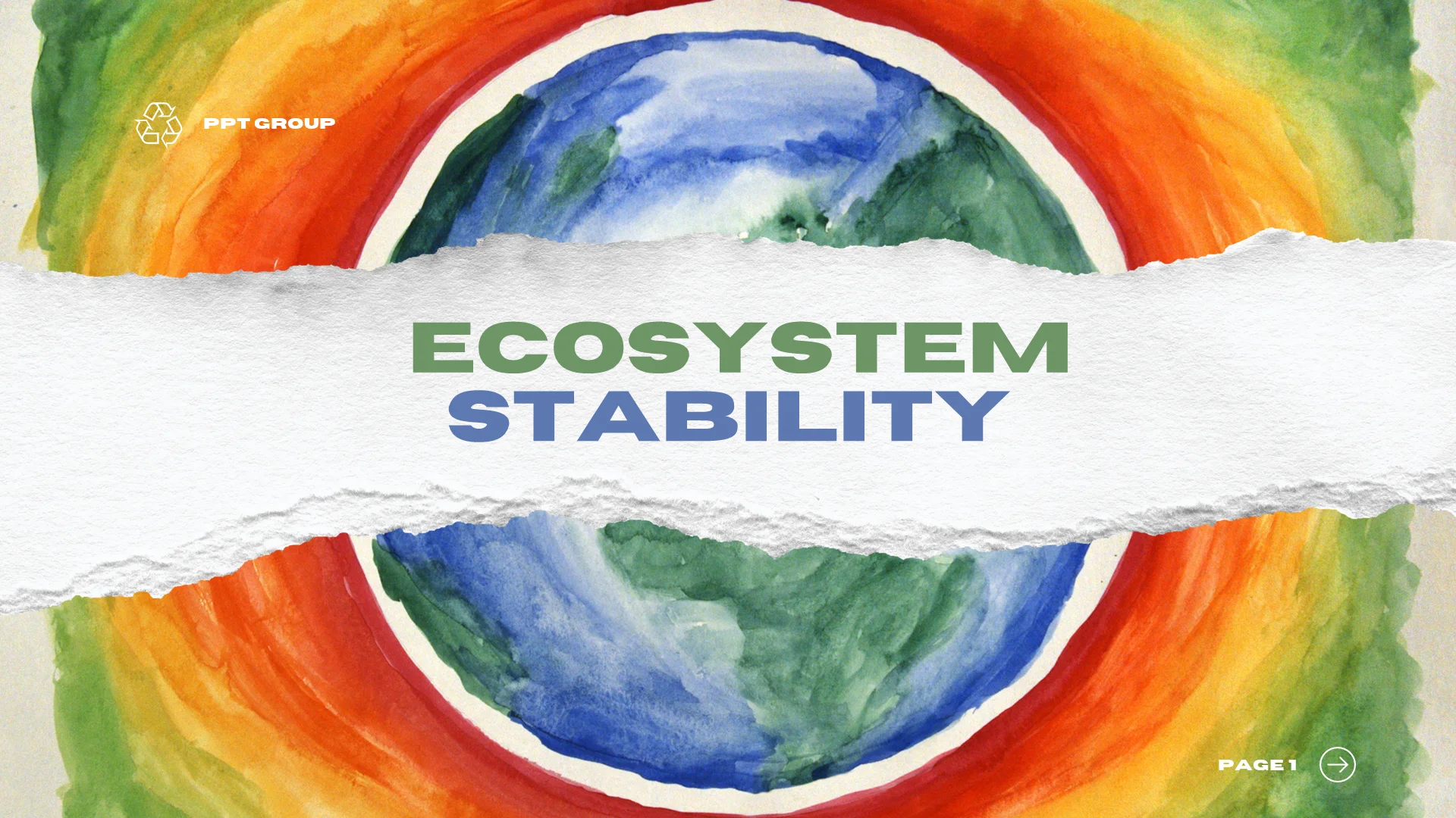 B10. 现代生态系统山林湖泊环境保护PPT