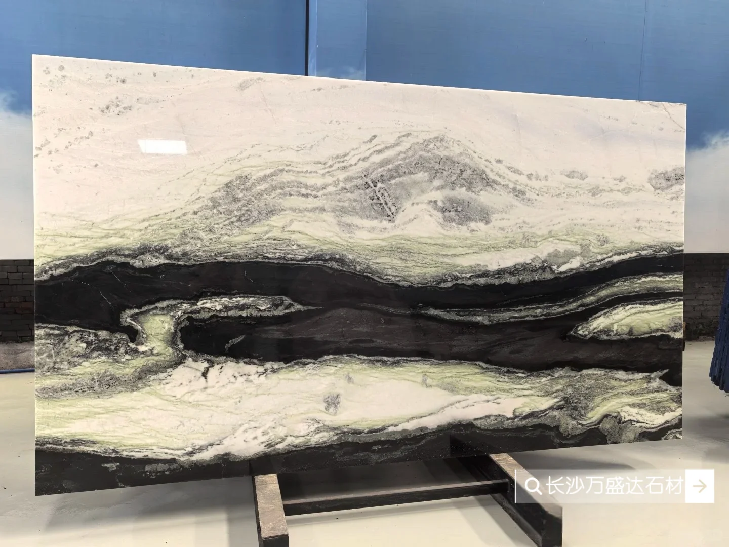 长沙大理石岩板工厂直供，定制加工一条龙 ?
