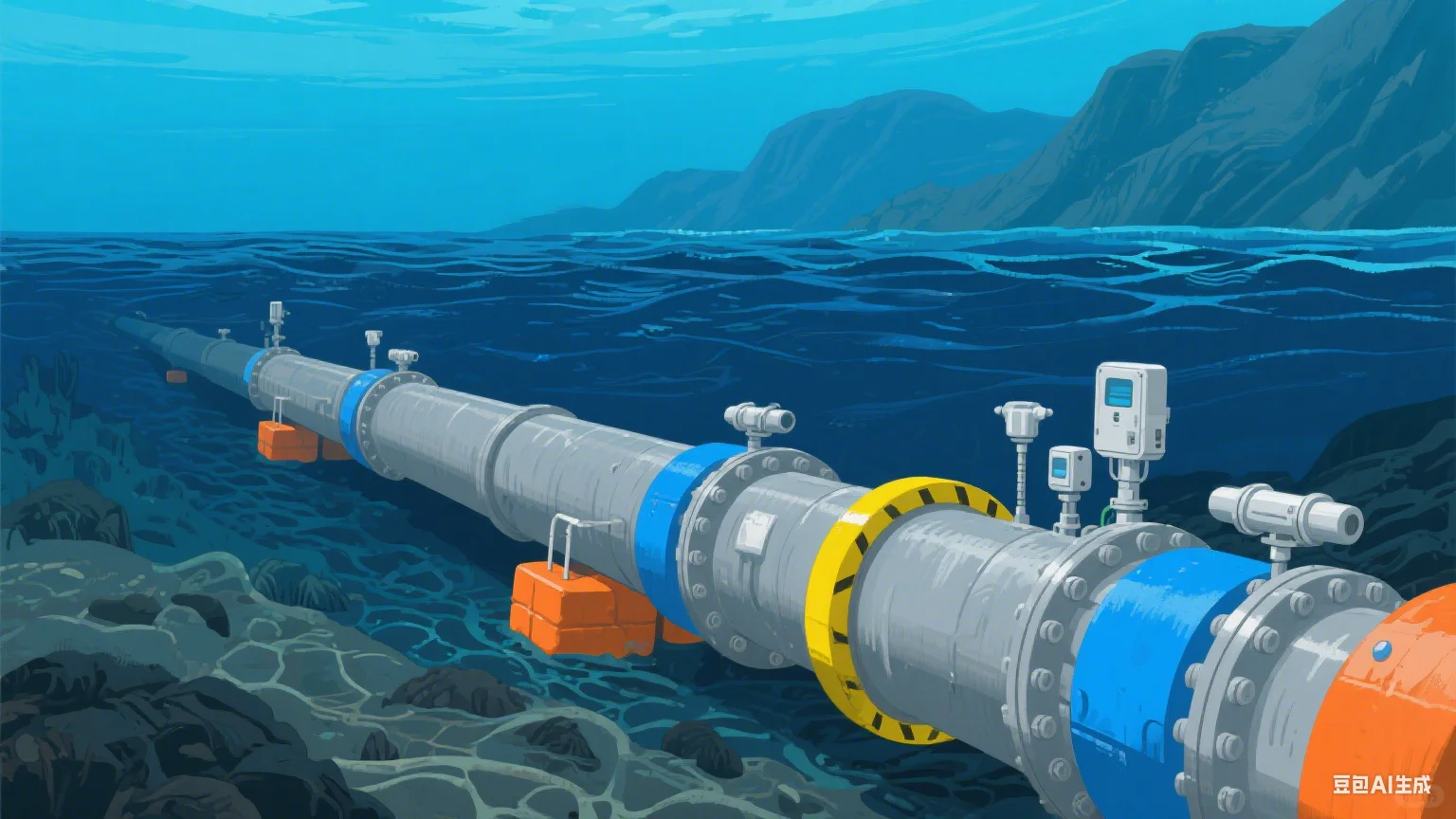 深海高压中管道如何密封？密封圈+密封硅脂