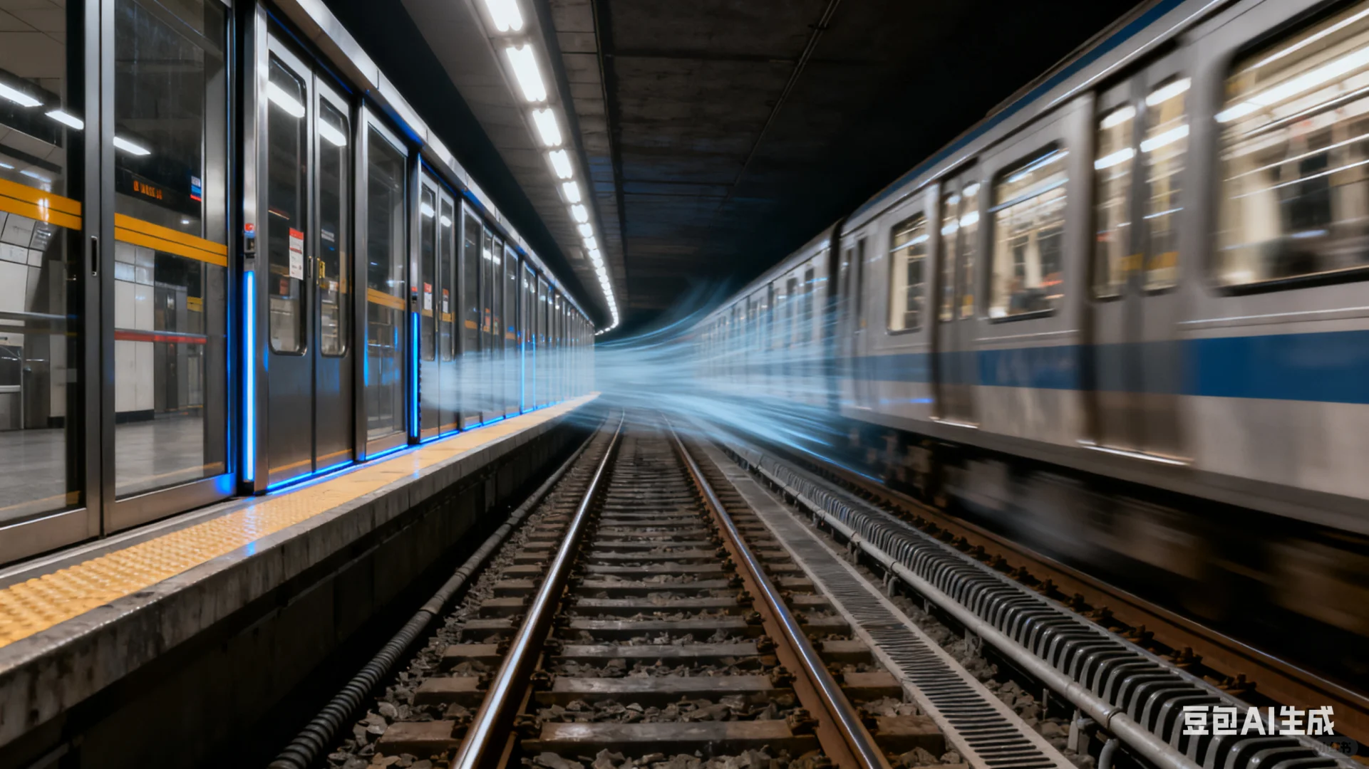 第一次知道，地铁内原来长这样。