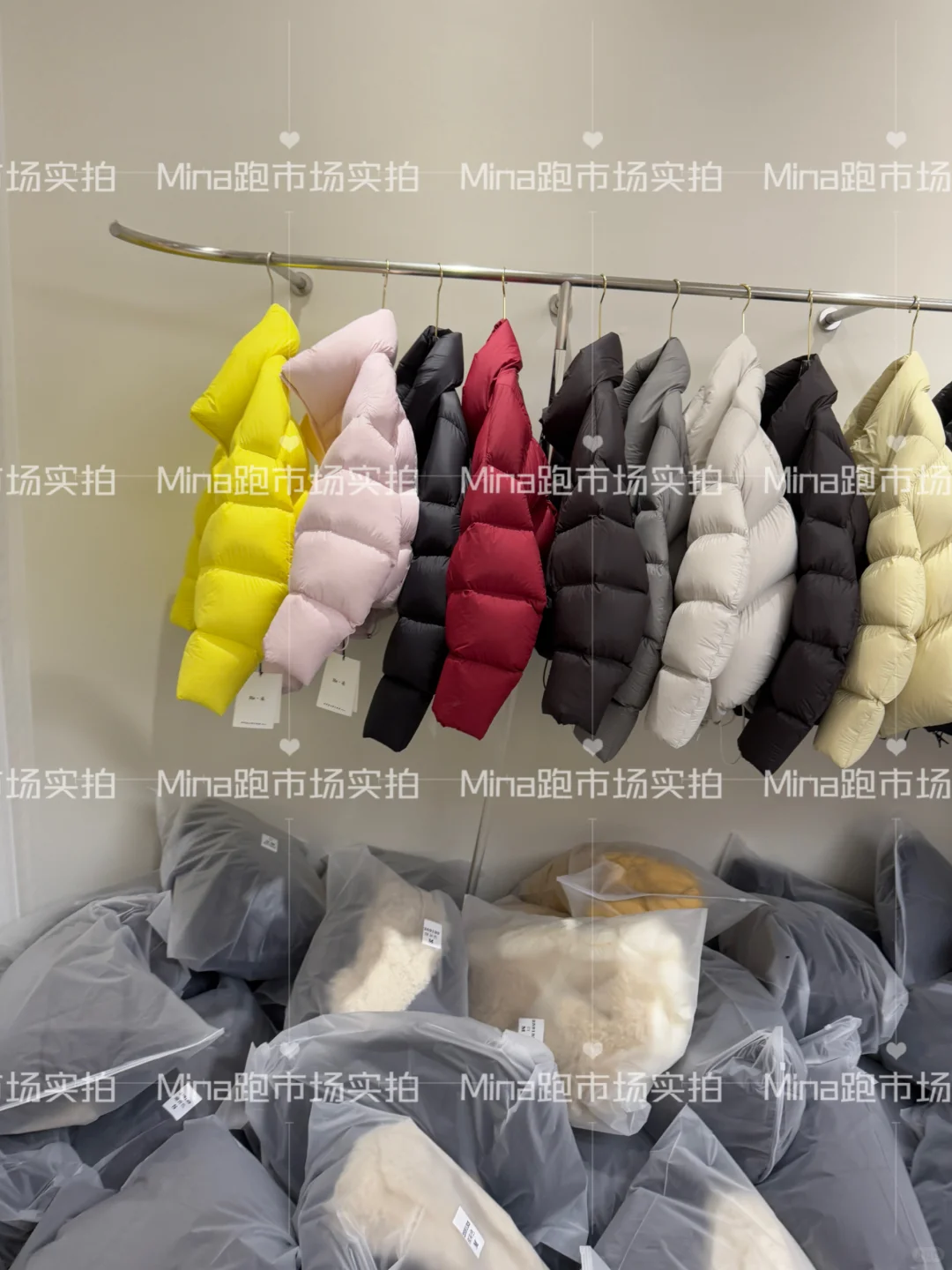 海宁皮革城95白鹅绒服档口