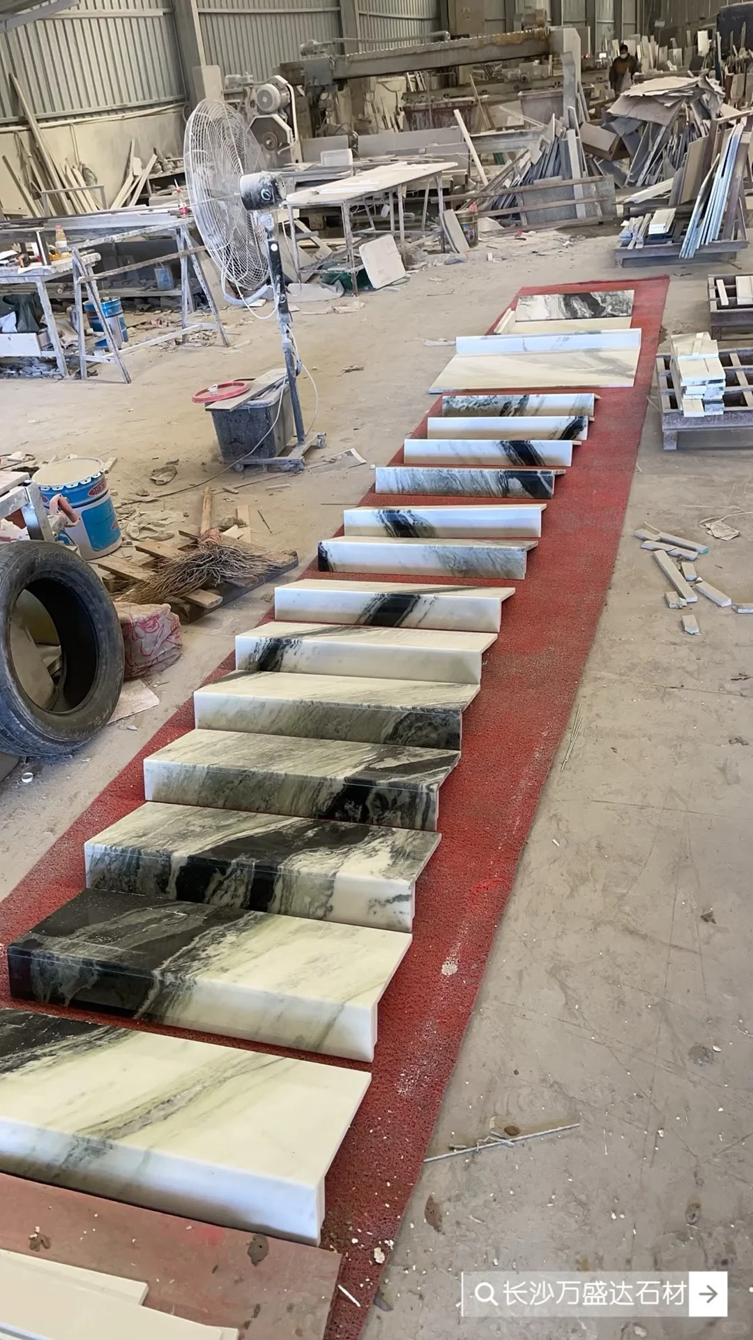 长沙大理石岩板工厂直供，定制加工一条龙 ?