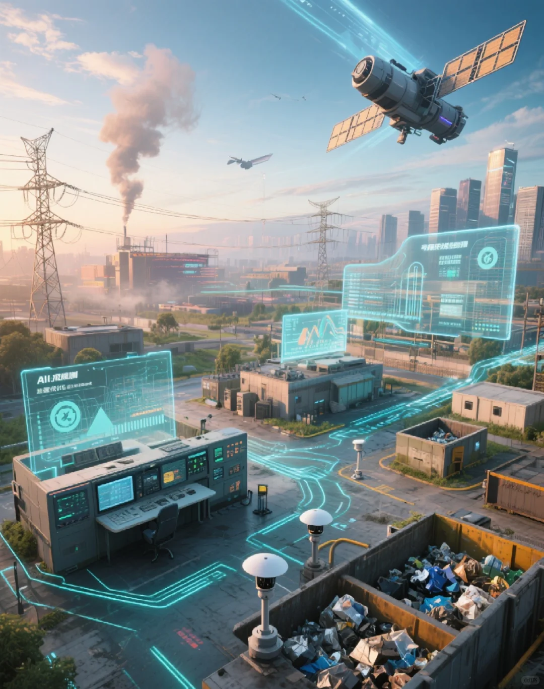 ?AI+环保，把绿色未来搬进现实！