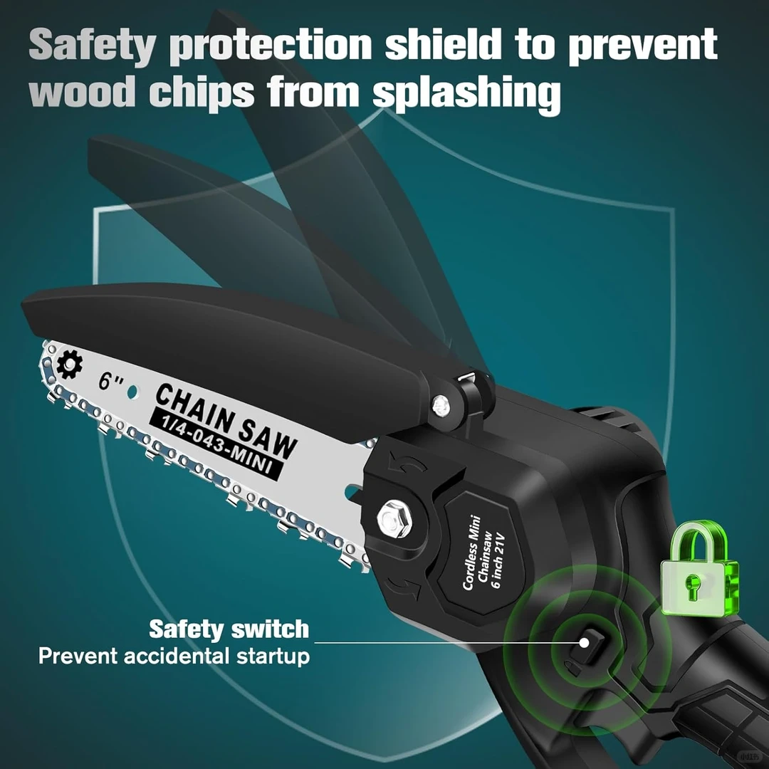 迷你无绳手持式电锯套装，美国FBA