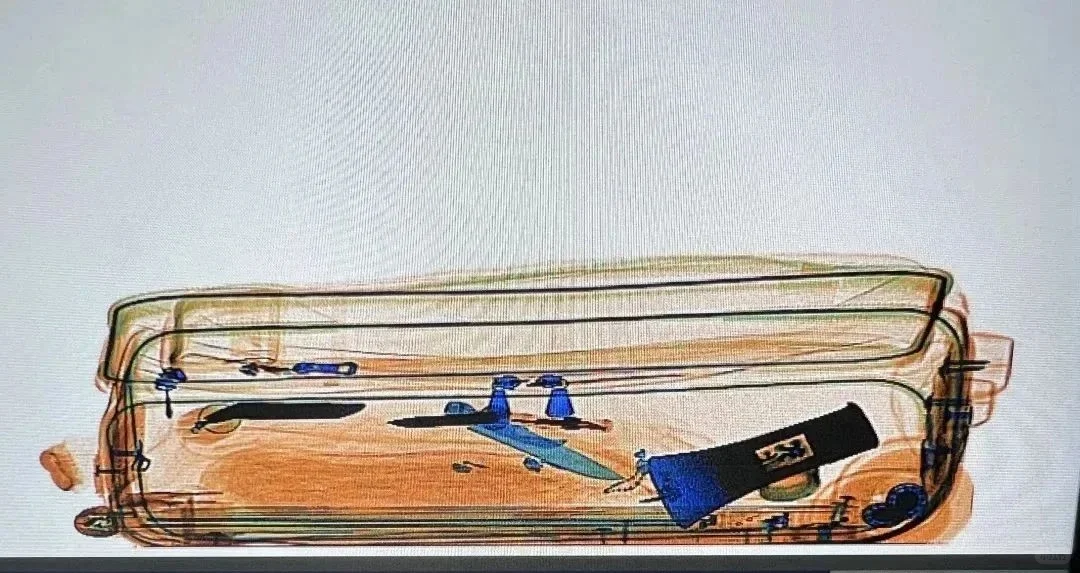 安检仪视角！行李箱里带了啥