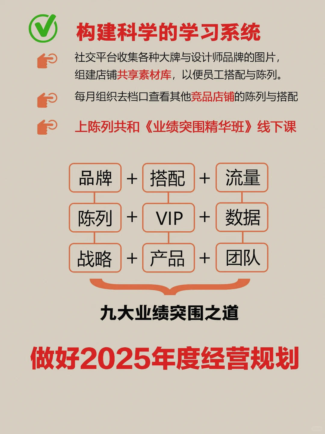 服装人早已抢先布局2025年，你准备好了吗？