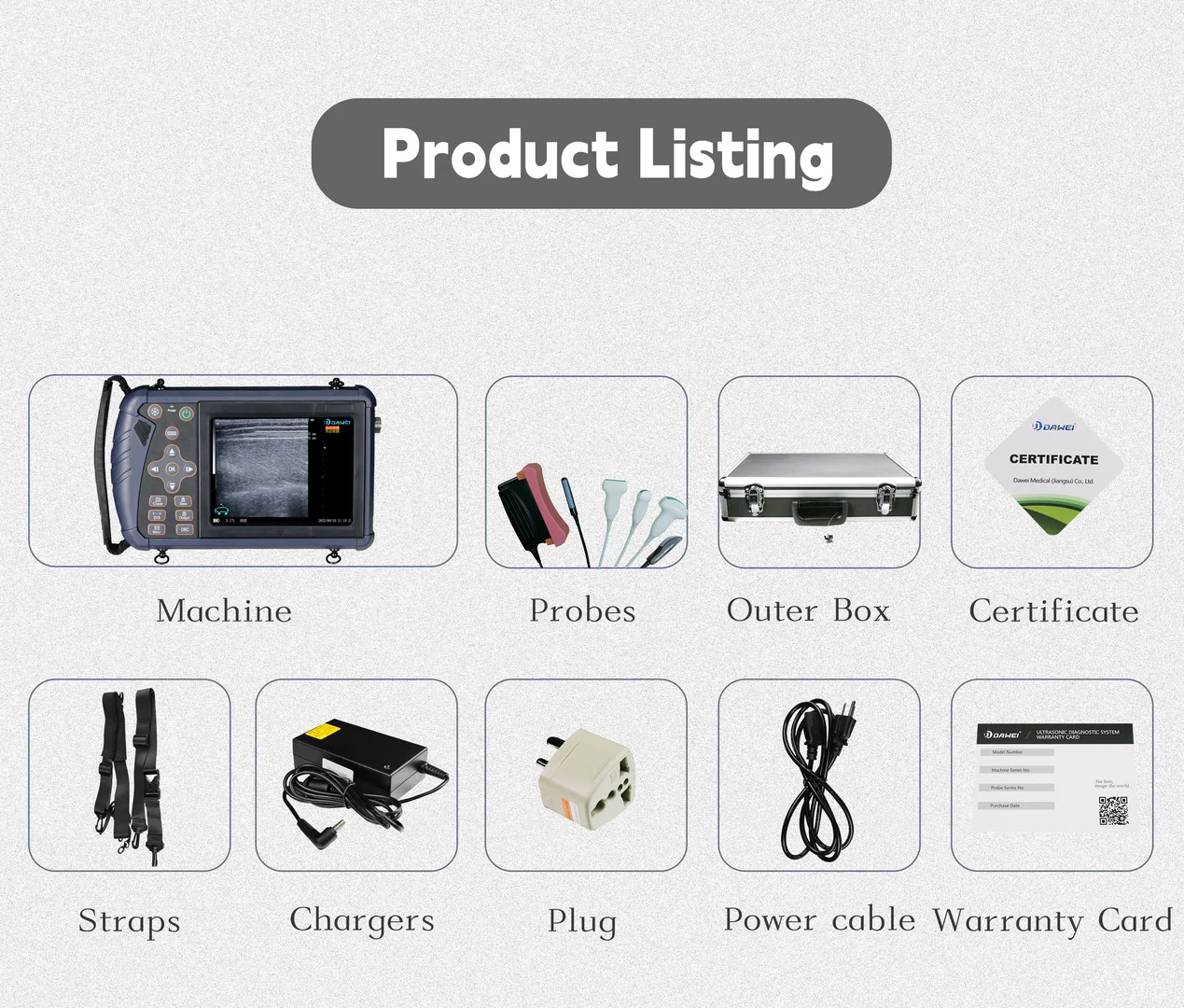 猪马牛羊通用的B超设备