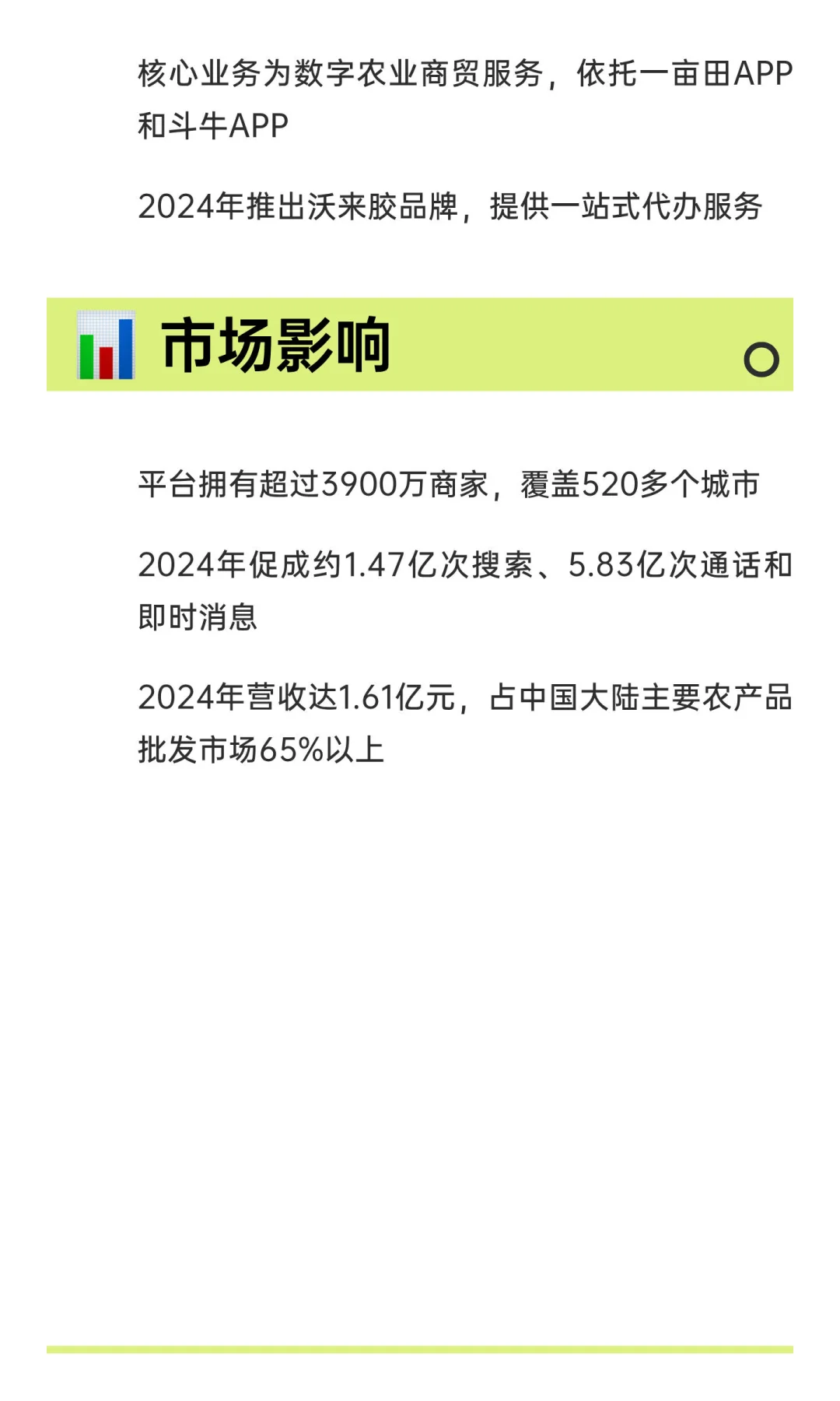 农业B2B平台一亩田，赴美上市