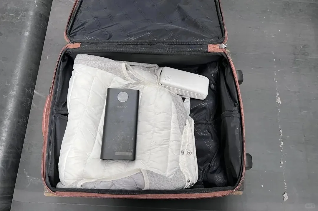 安检仪视角！行李箱里带了啥