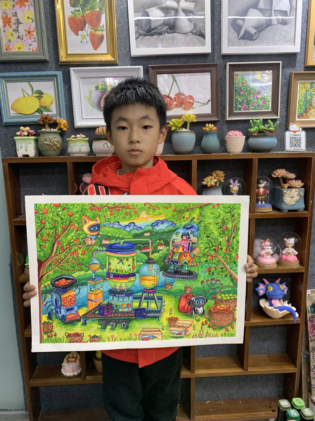 北京海淀区科幻画一等奖作品欣赏