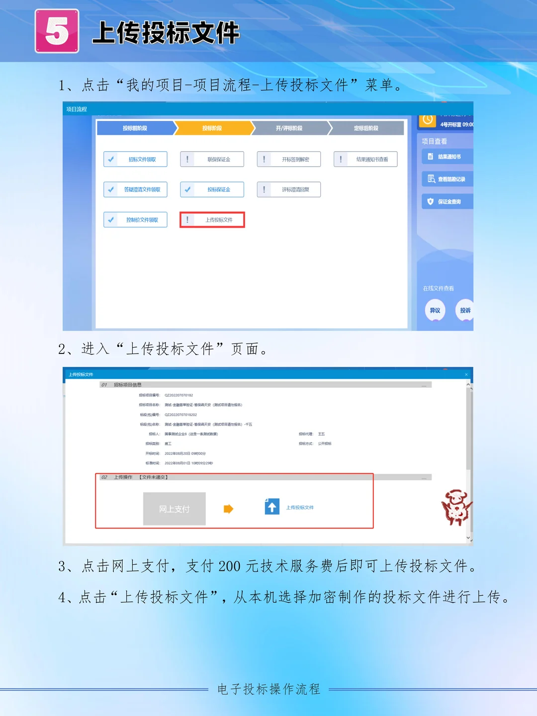 电子标怎么上传？远程解密开标如何操作？
