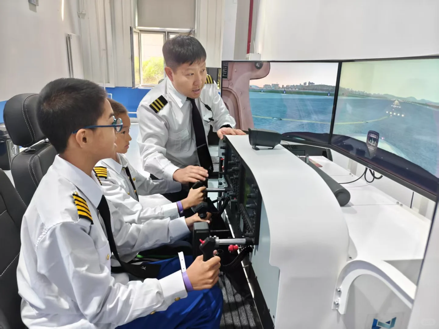 北京C919✈️｜模拟真实飞行体验