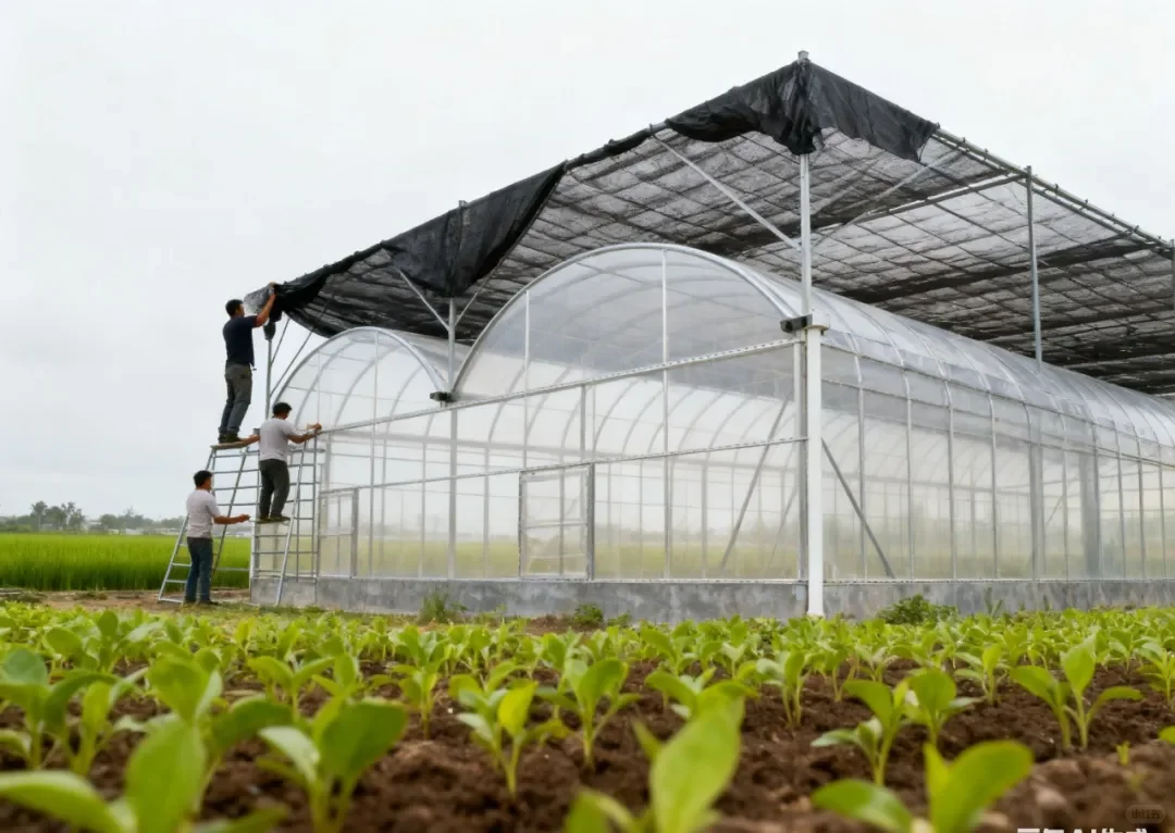 《新棚友》连栋薄膜温室大棚简介