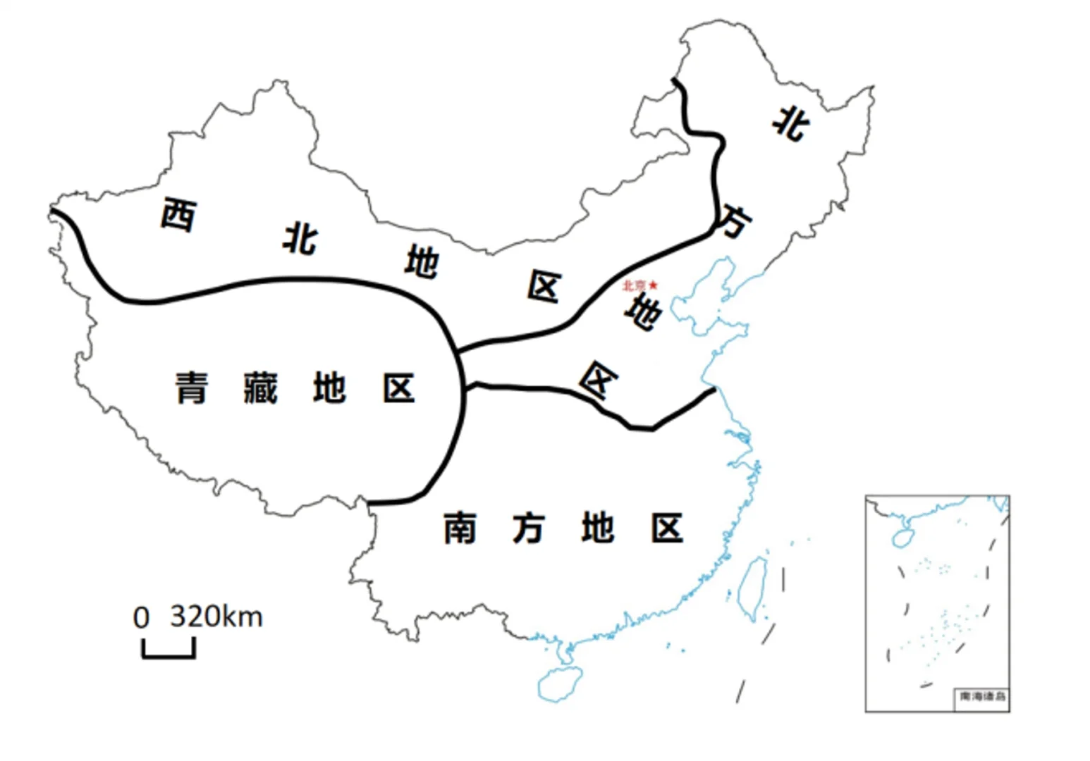 中国主要粮食作物分布