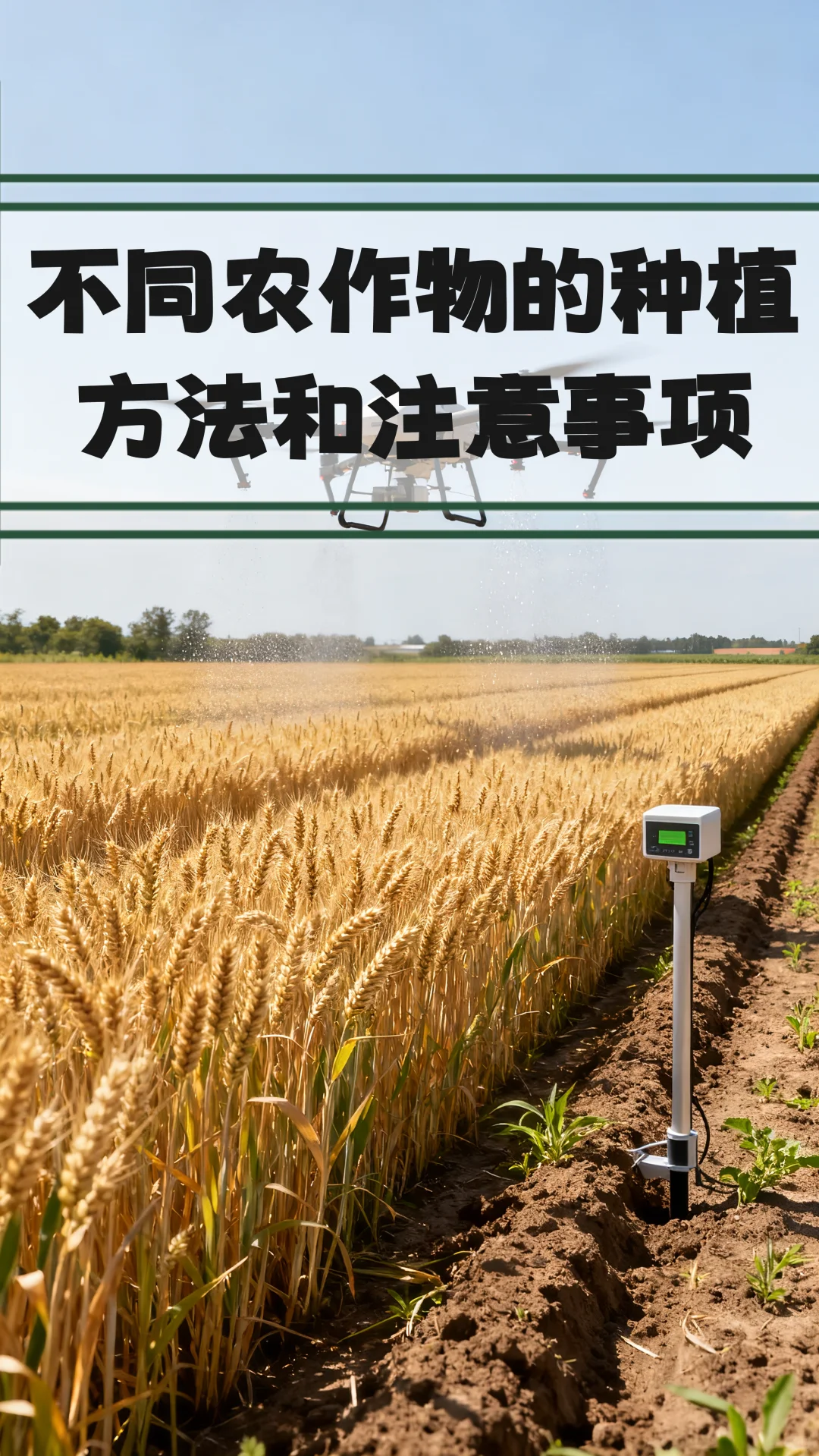 不同农作物的种植方法和注意事项