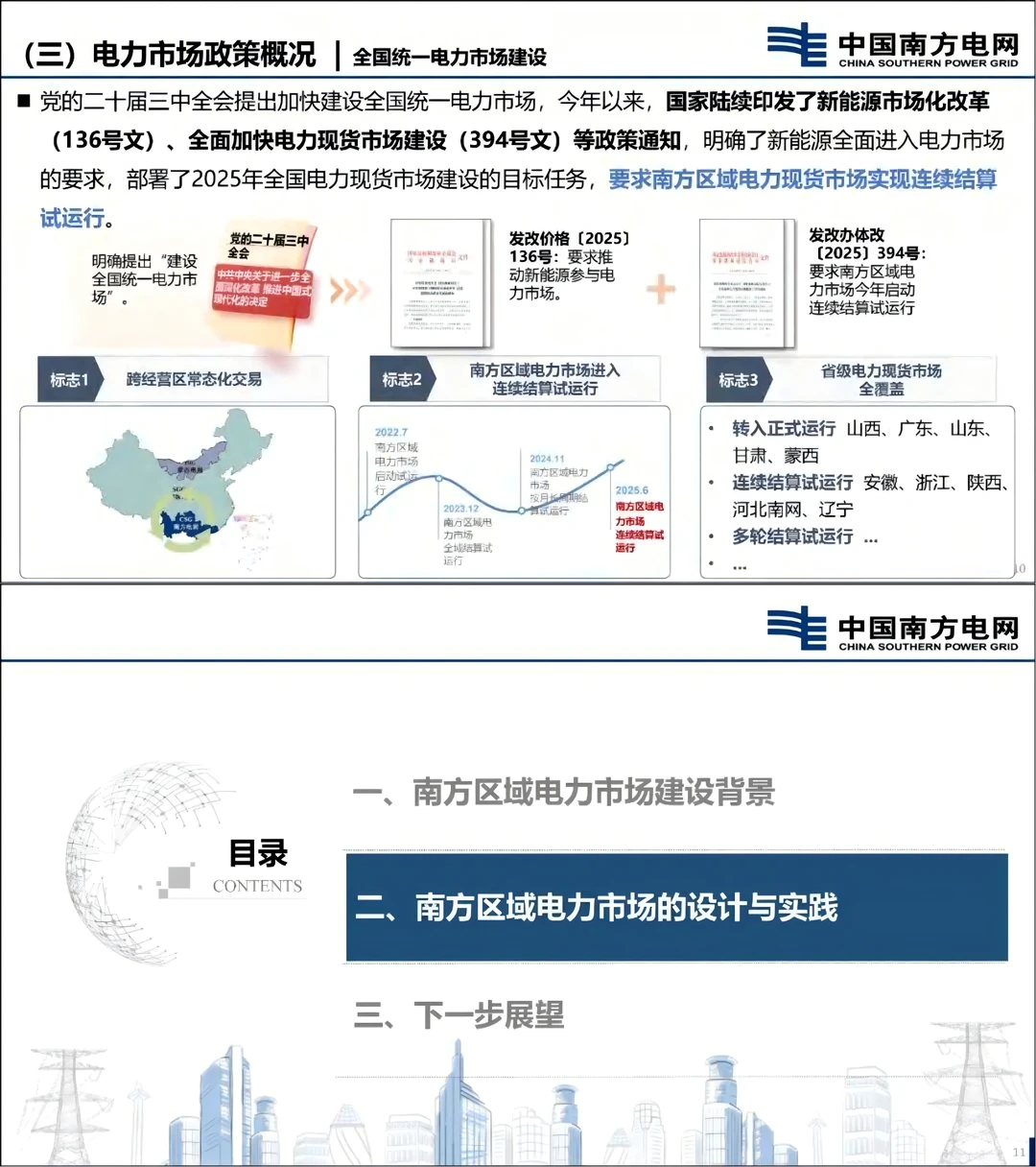 国家能源局：开展新型电力系统建设试点工作