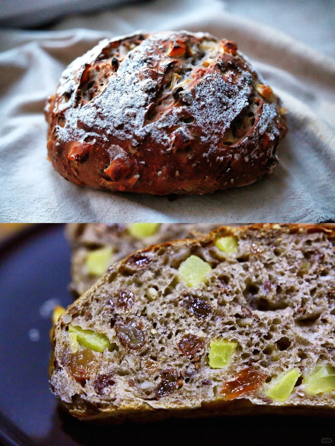 德国名店配方100%健康低脂?苹果谷物面包