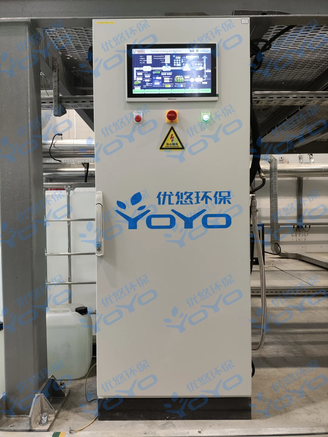 燃气发电机组智能SCR精准喷氨脱硝+DOC